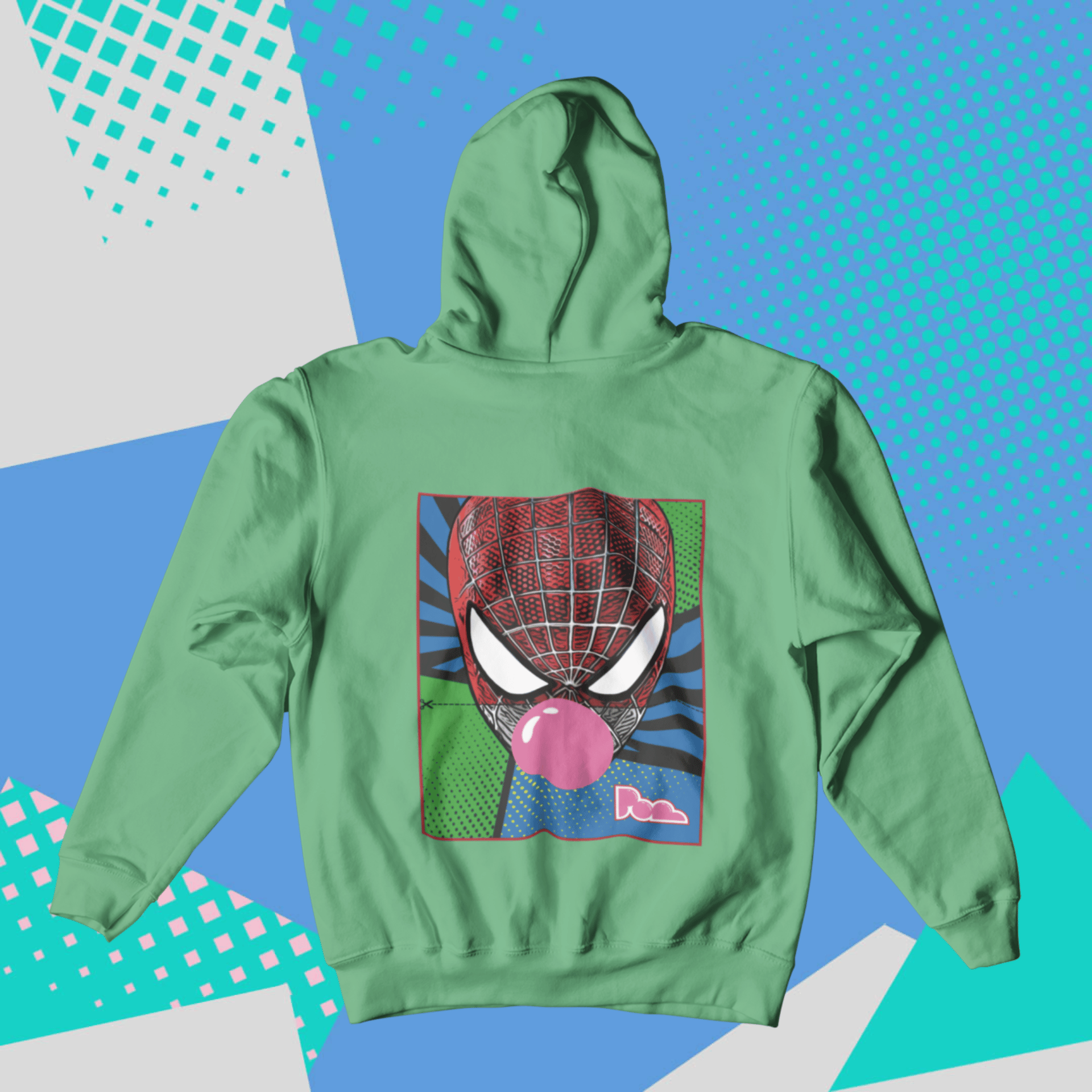 Felpa Pop con Cappuccio "Spiderman"