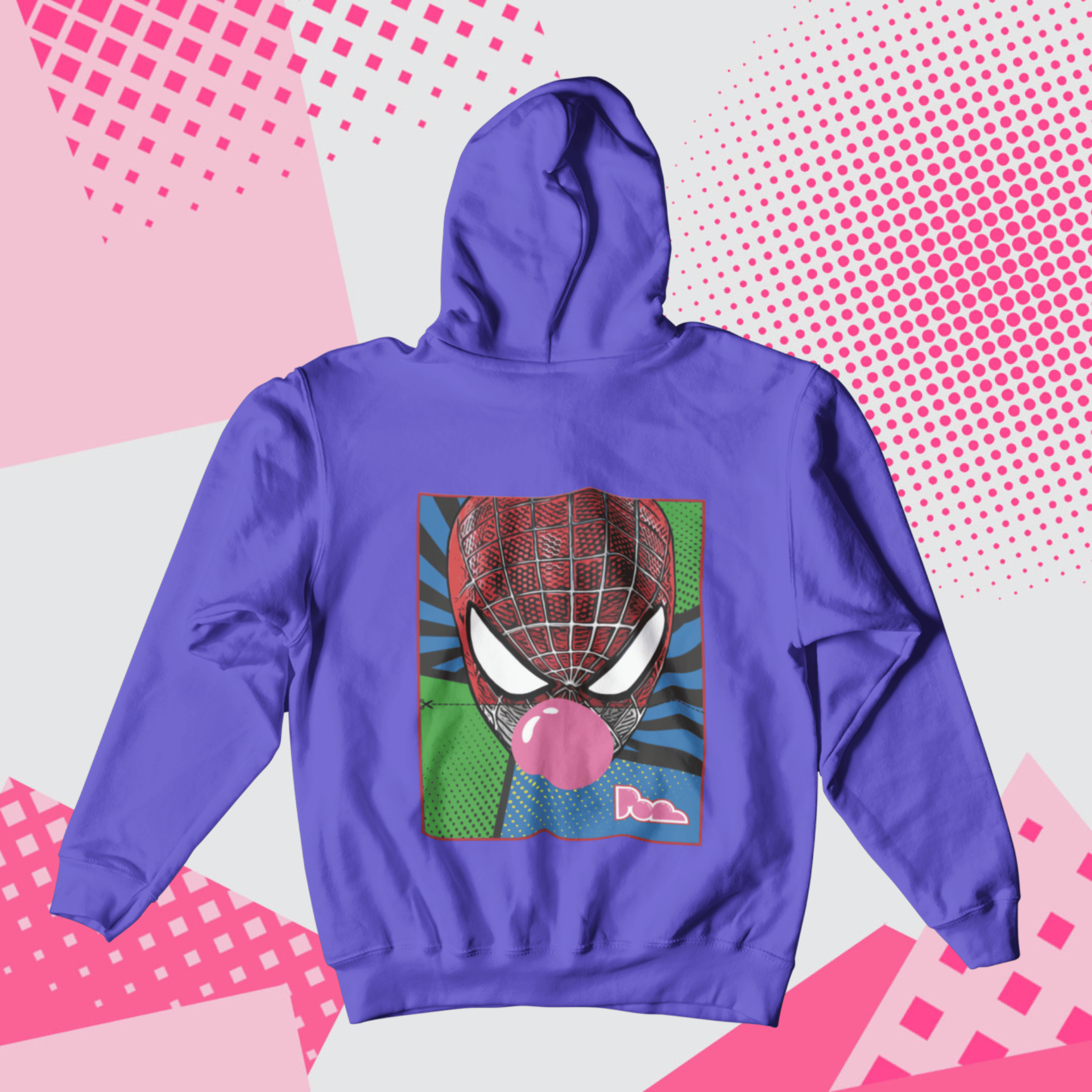 Felpa Pop con Cappuccio "Spiderman"