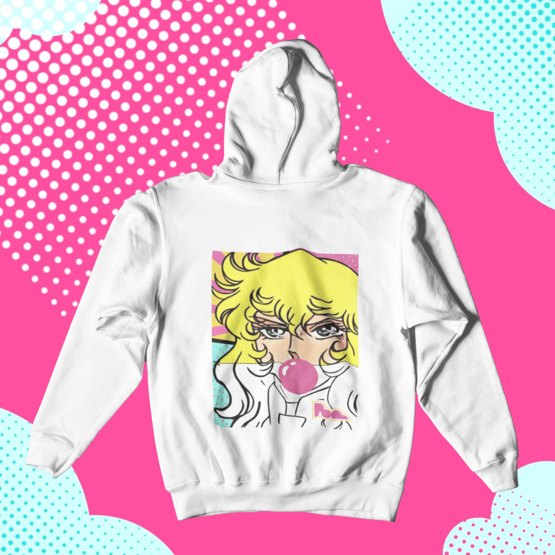 Felpa Pop con Cappuccio "Lady Oscar"