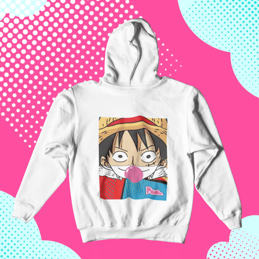 Felpa Pop con Cappuccio "Luffy"