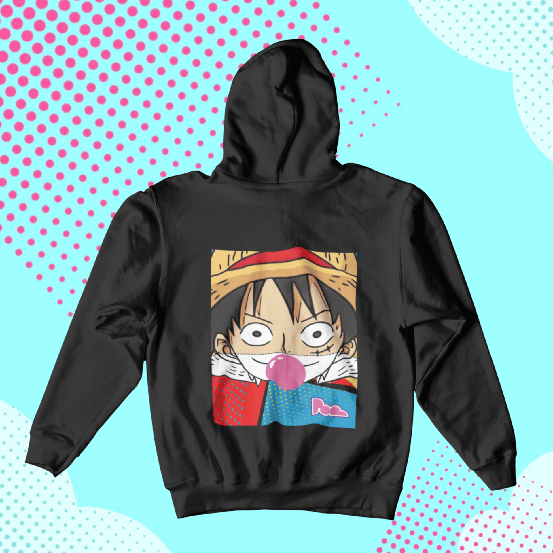 Felpa Pop con Cappuccio "Luffy"