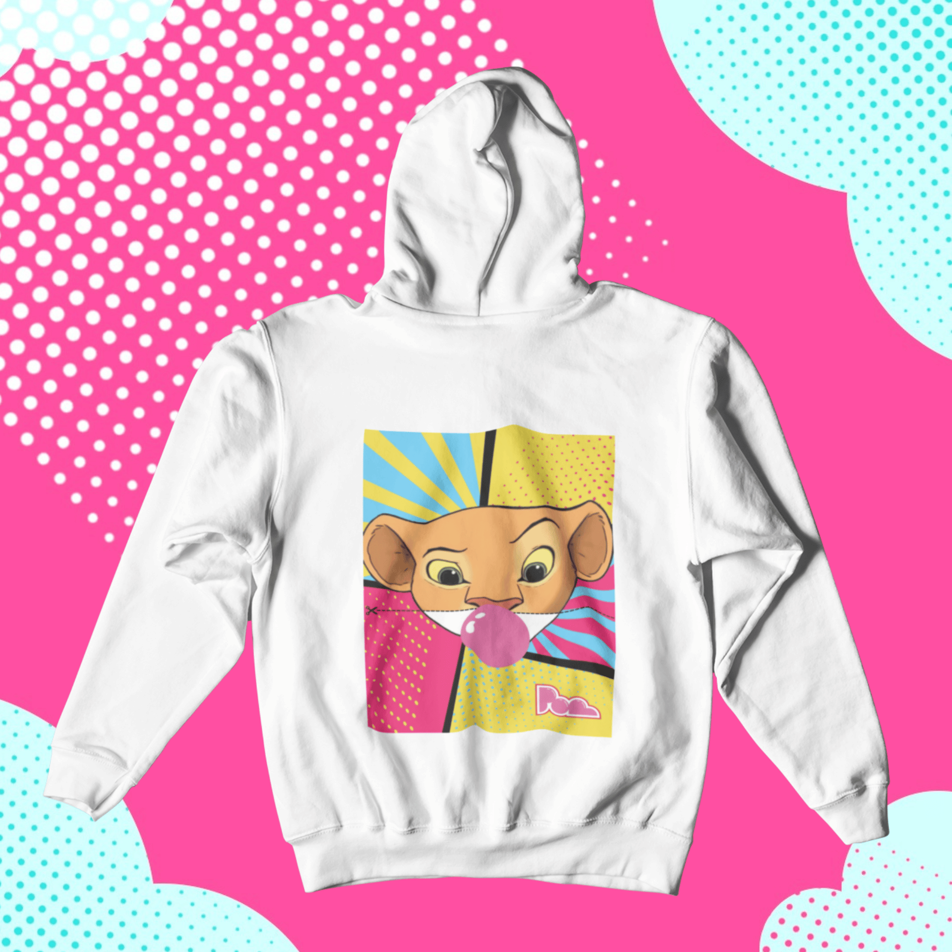 Felpa Pop con Cappuccio "Nala"