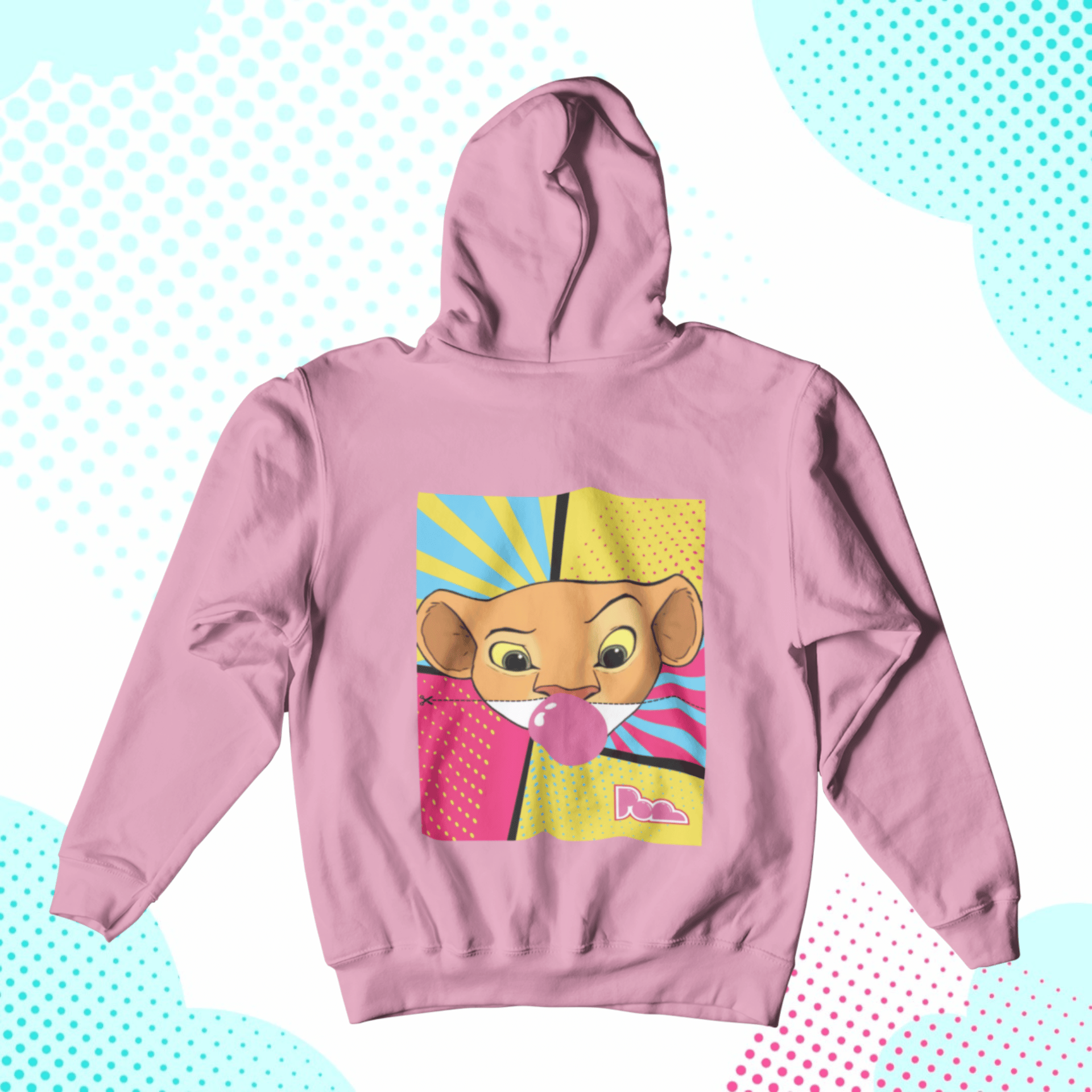 Felpa Pop con Cappuccio "Nala"