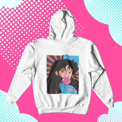 Felpa Pop con Cappuccio "Occhi di Gatto"