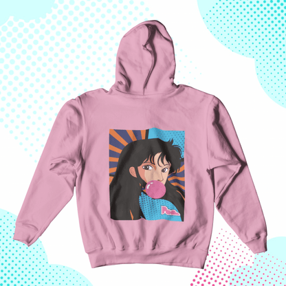 Felpa Pop con Cappuccio "Occhi di Gatto"