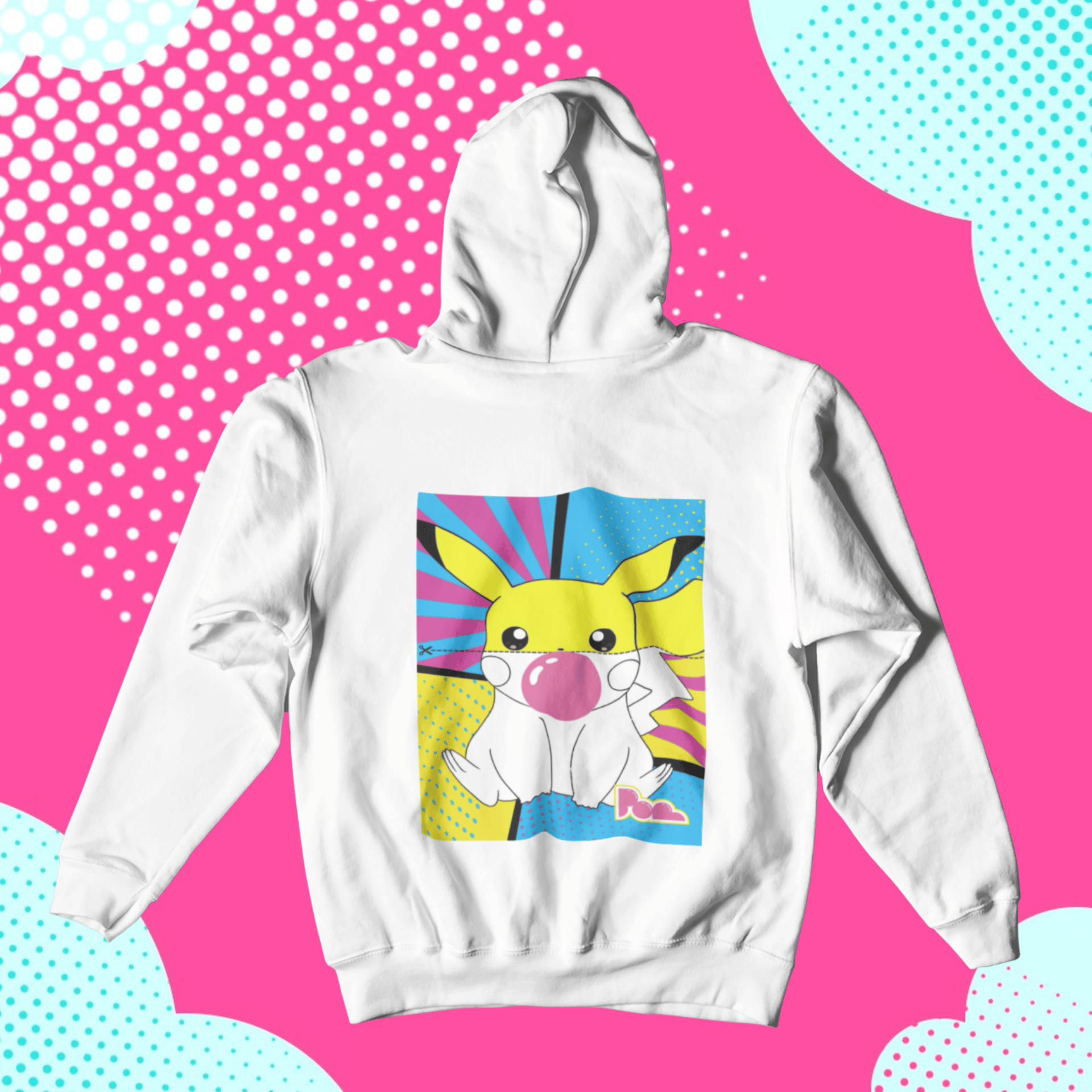 Felpa Pop con Cappuccio "Pikachu"