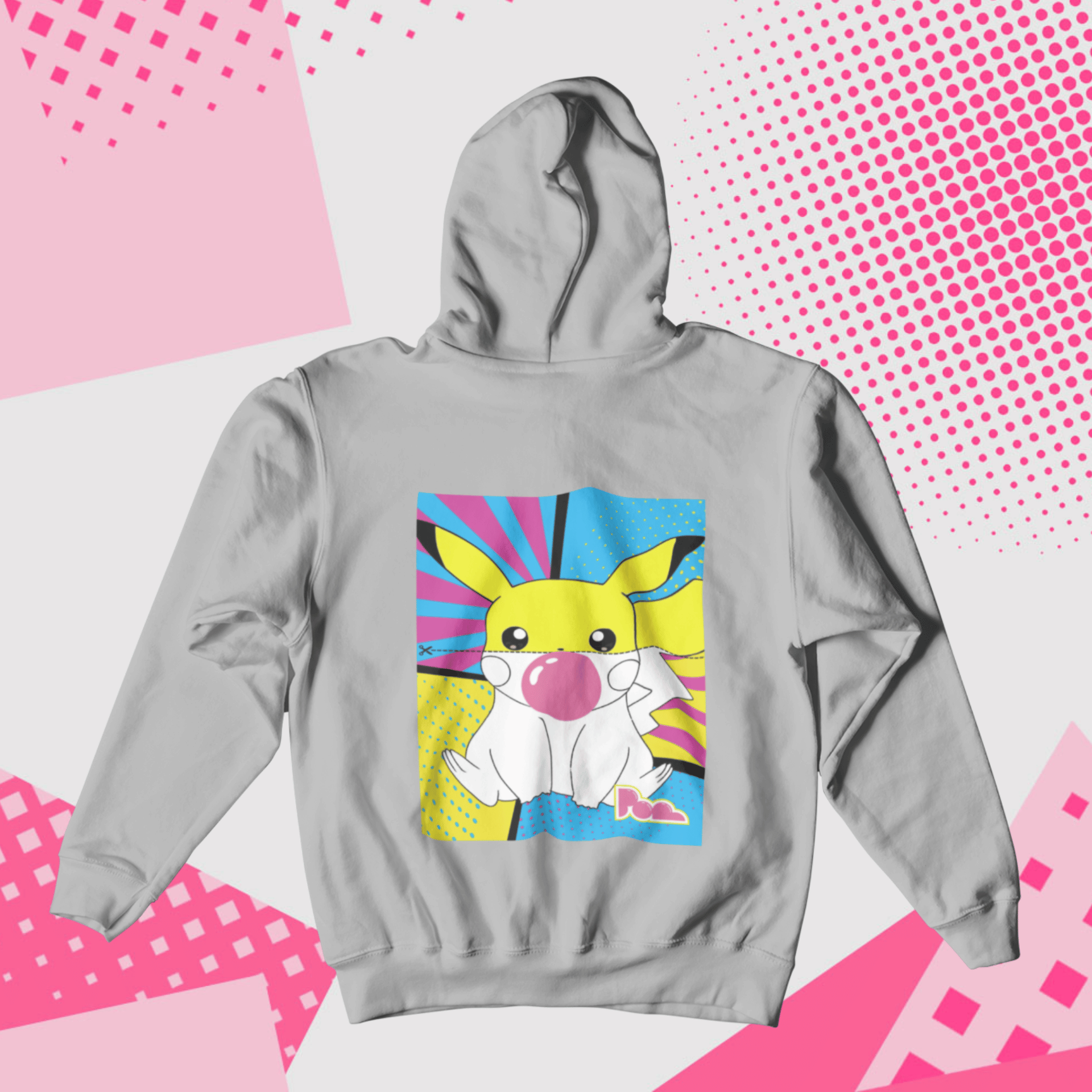 Felpa Pop con Cappuccio "Pikachu"