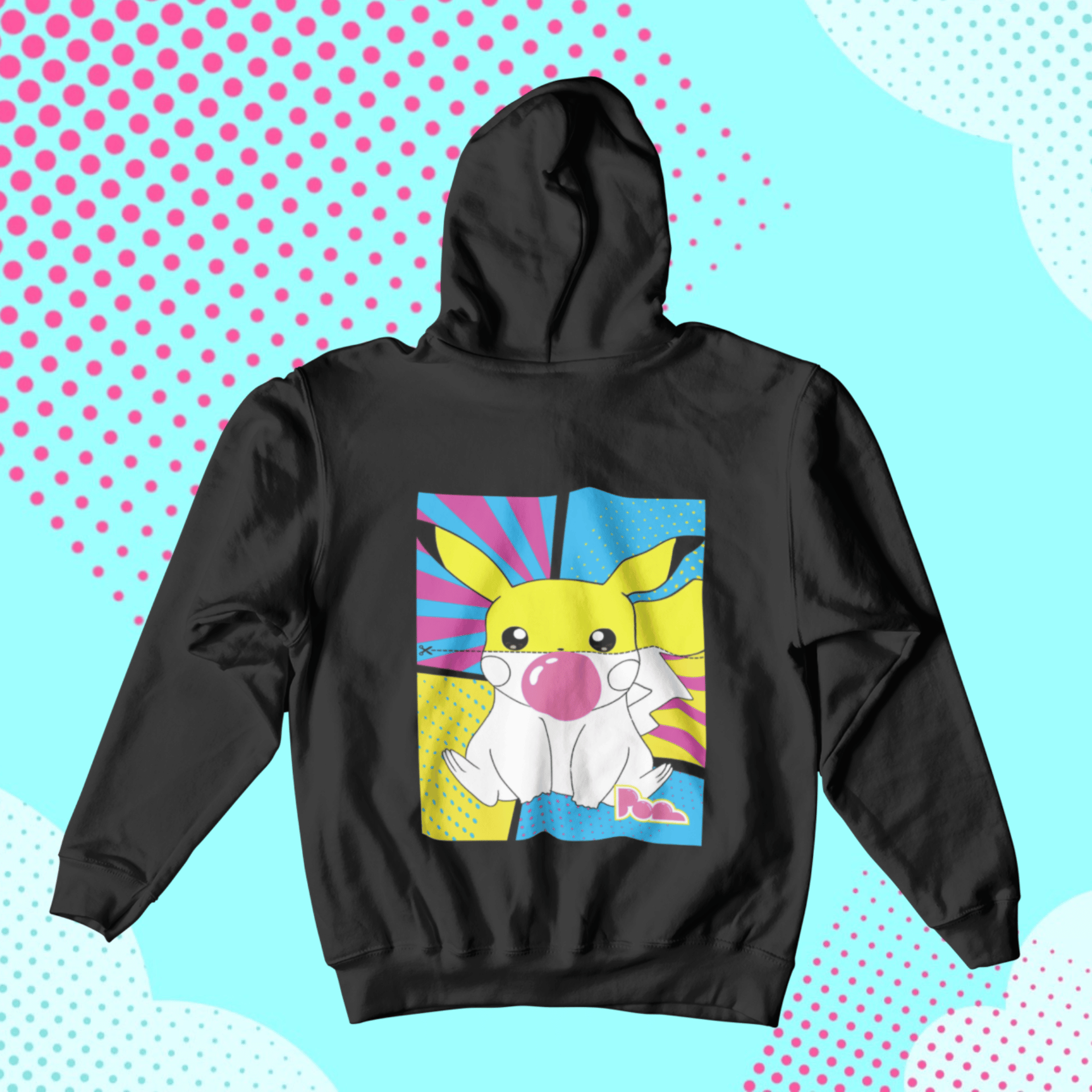 Felpa Pop con Cappuccio "Pikachu"