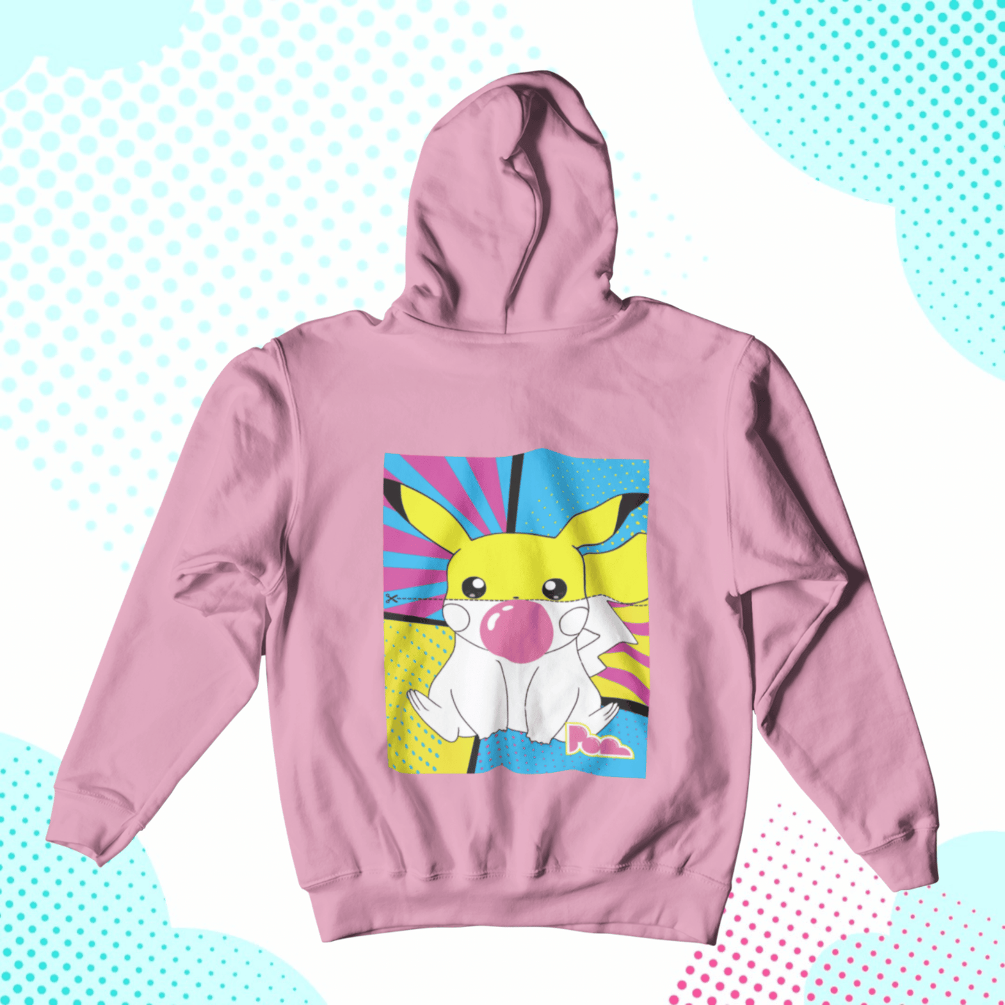 Felpa Pop con Cappuccio "Pikachu"