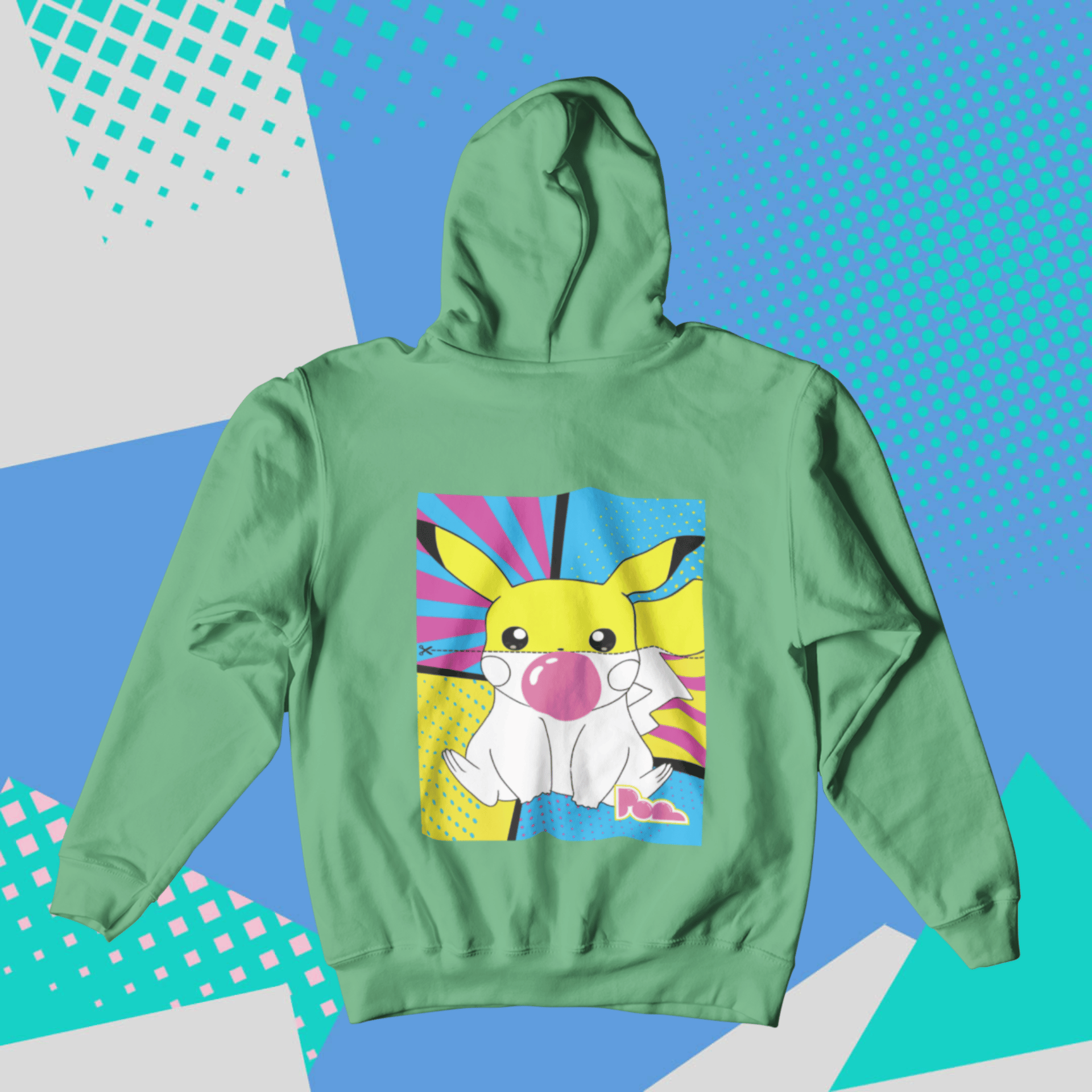 Felpa Pop con Cappuccio "Pikachu"