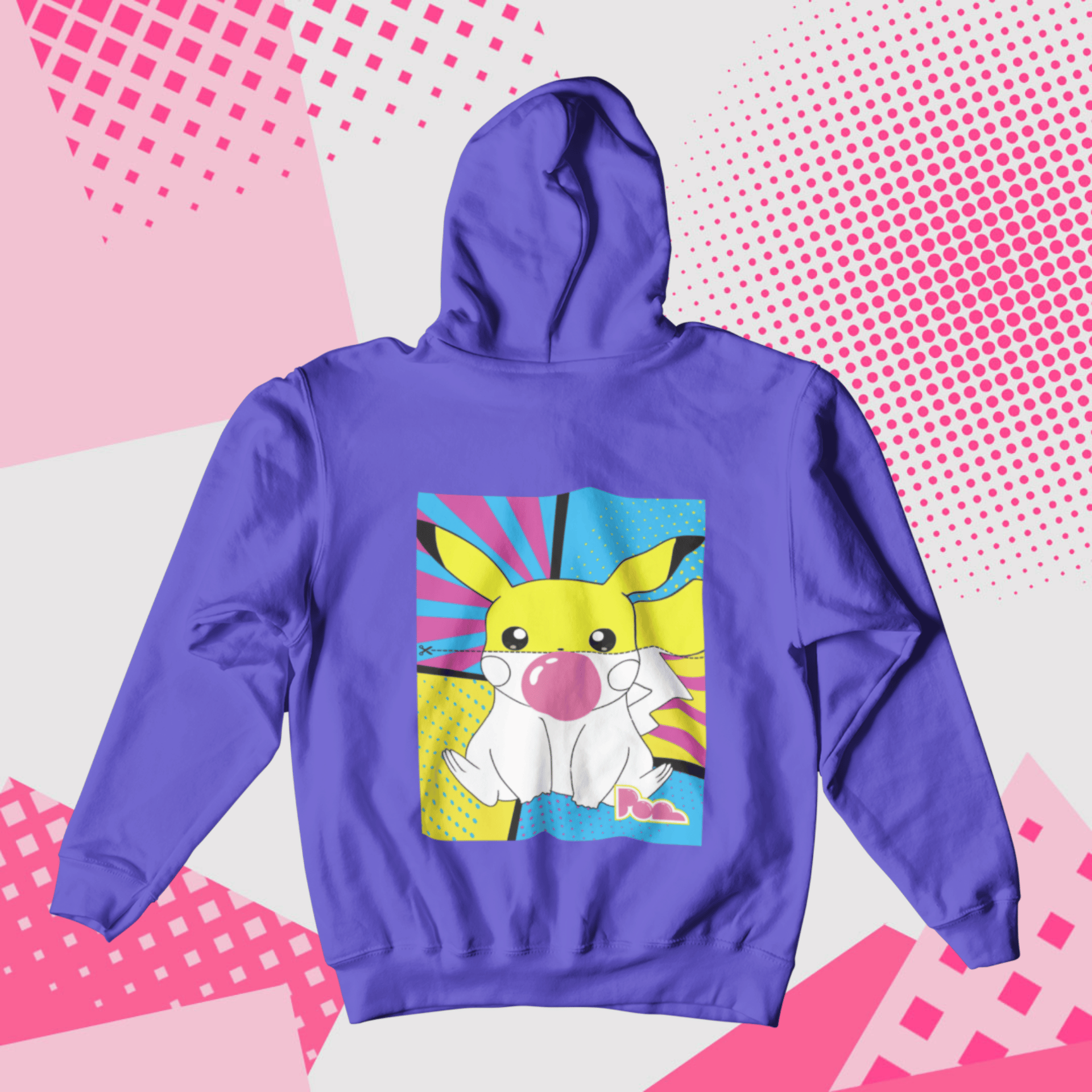 Felpa Pop con Cappuccio "Pikachu"