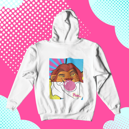 Felpa Pop con Cappuccio "Re Leone"