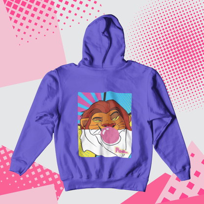 Felpa Pop con Cappuccio "Re Leone"