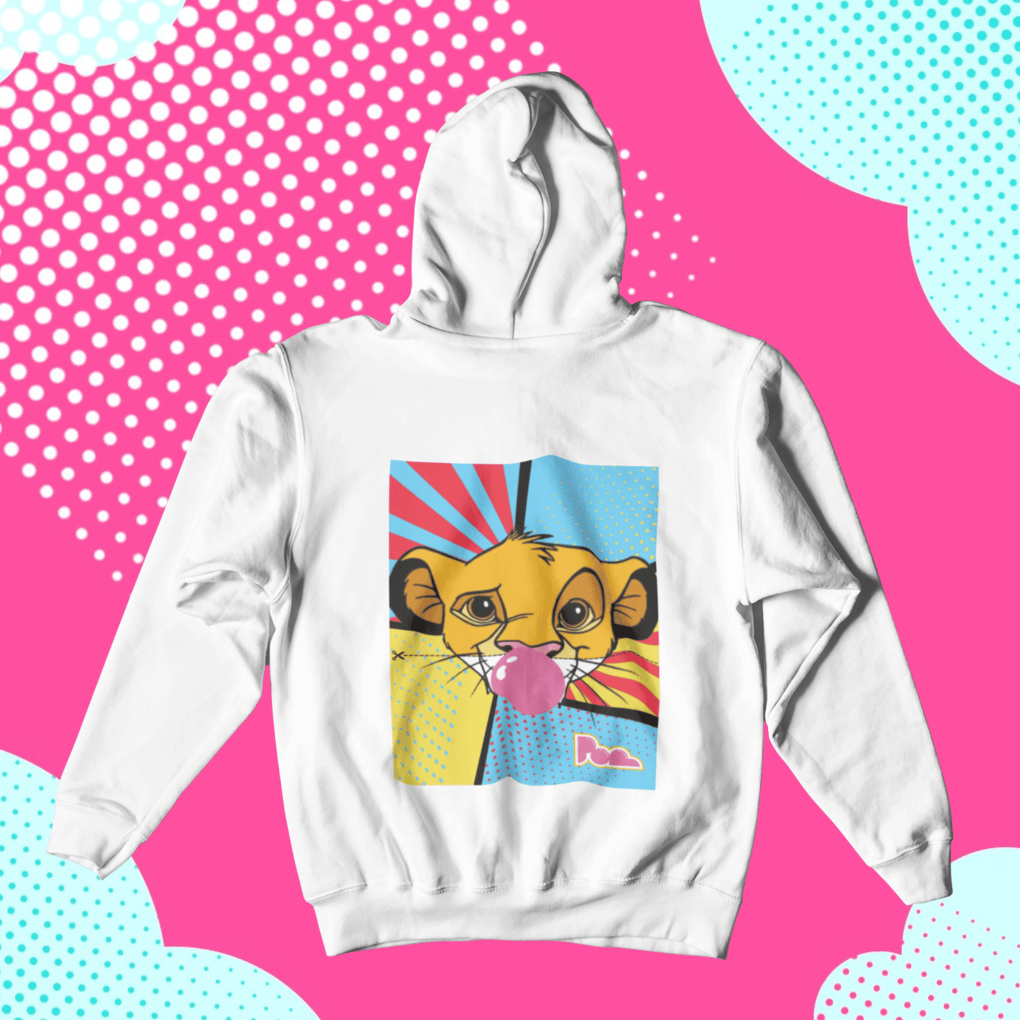 Felpa Pop con Cappuccio "Simba"