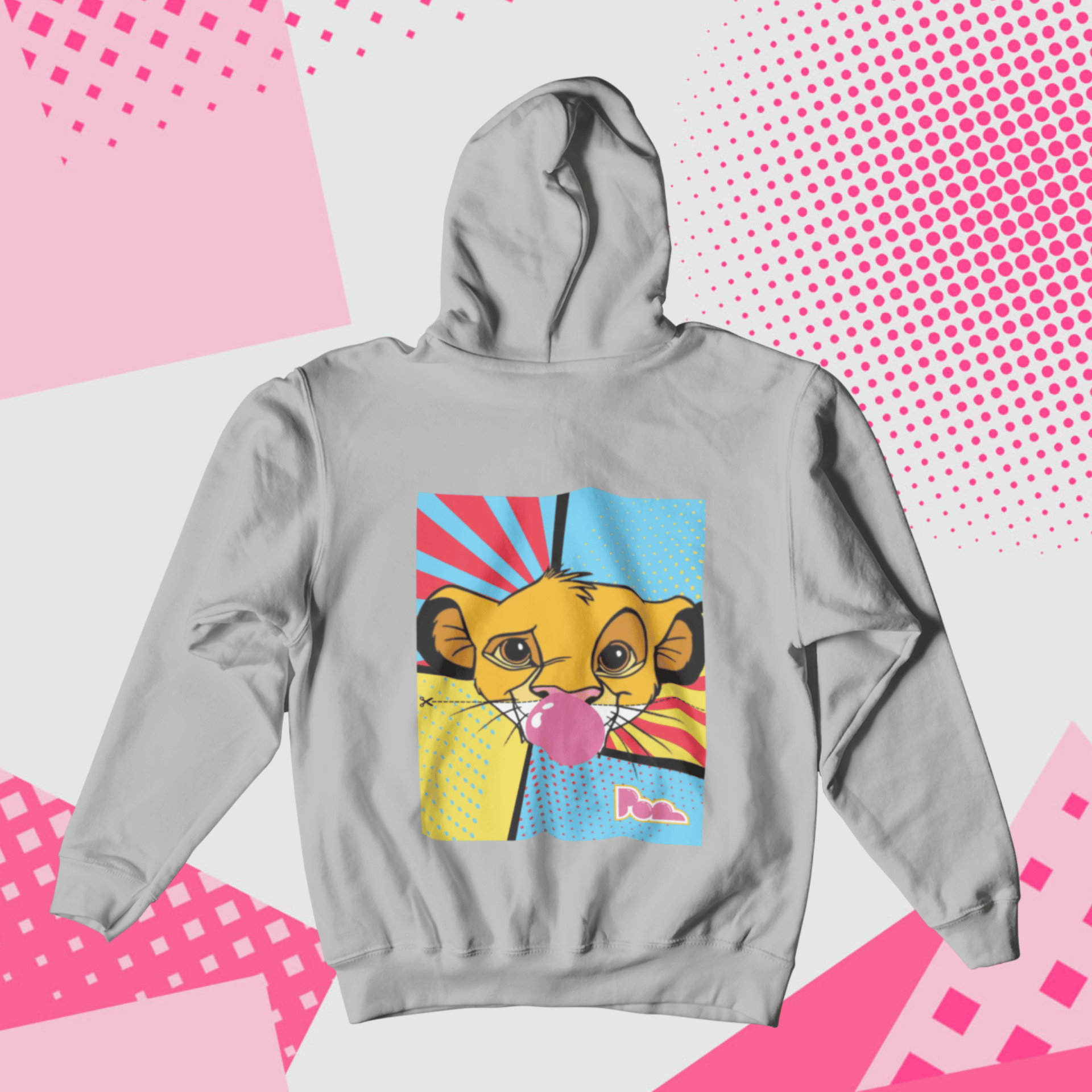 Felpa Pop con Cappuccio "Simba"