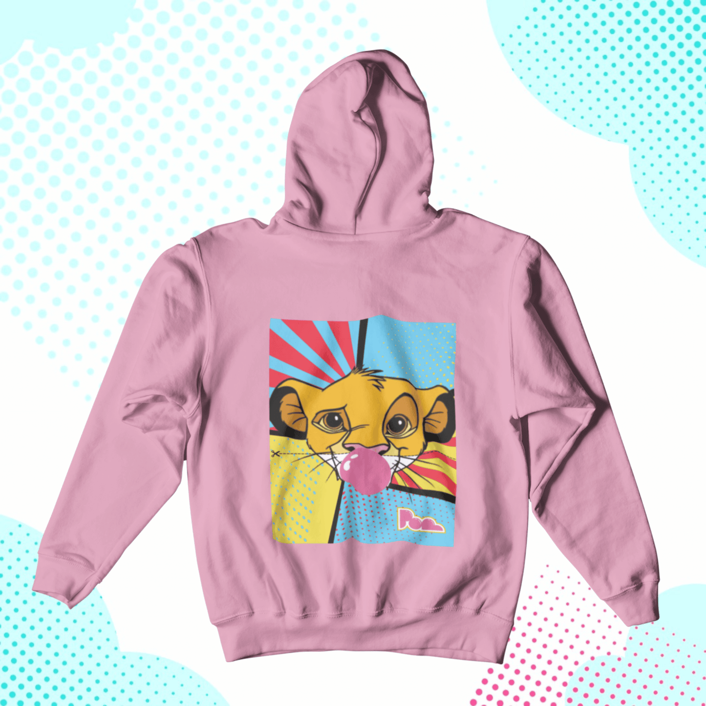 Felpa Pop con Cappuccio "Simba"