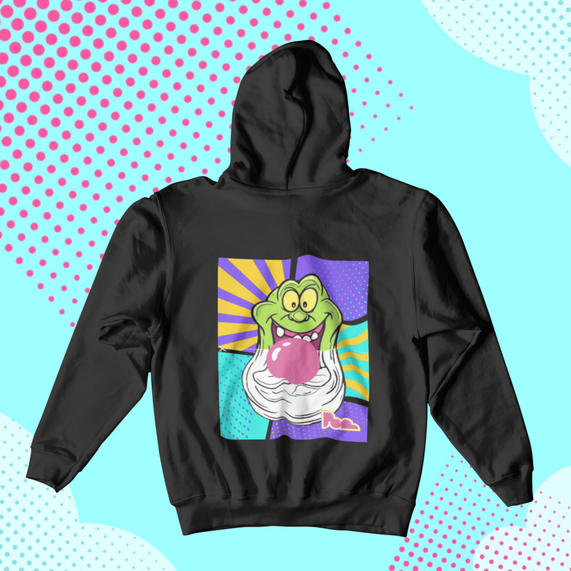 Felpa Pop con Cappuccio "Slimer"