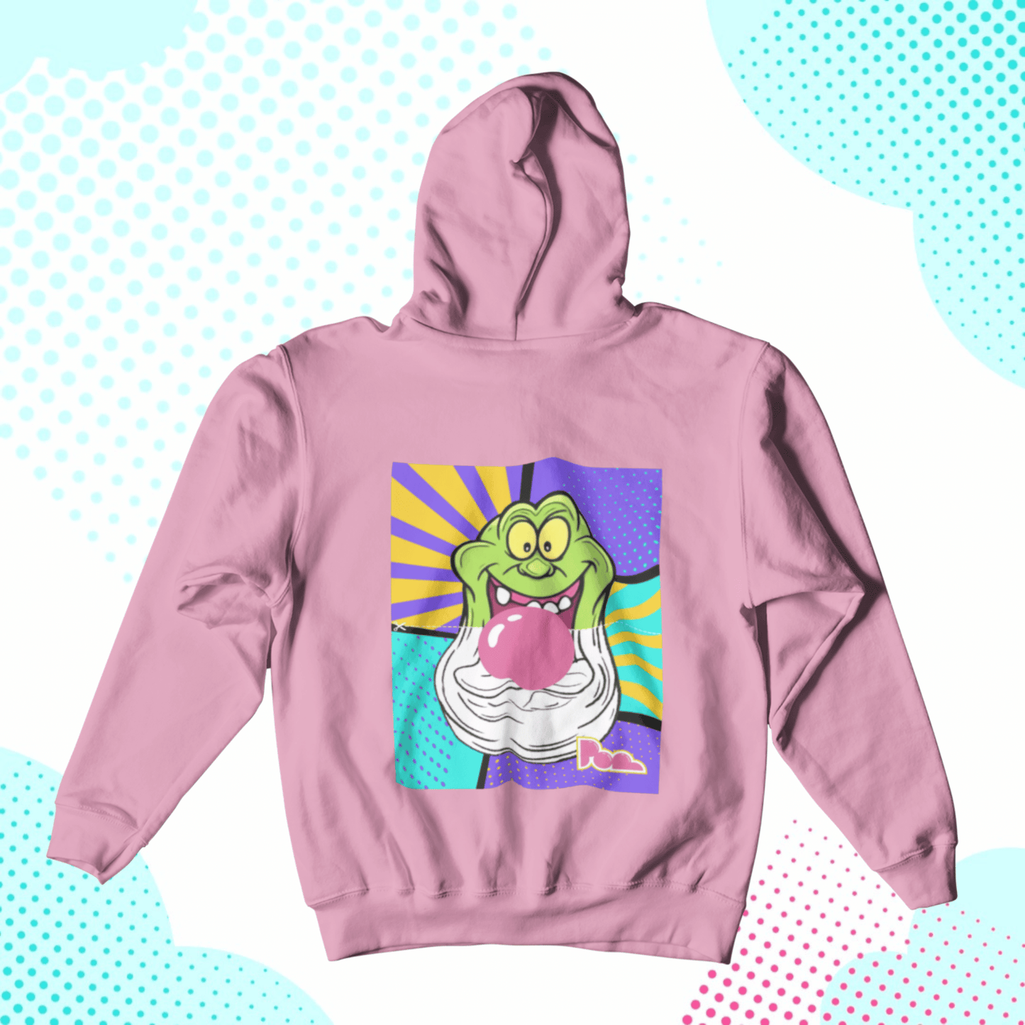 Felpa Pop con Cappuccio "Slimer"