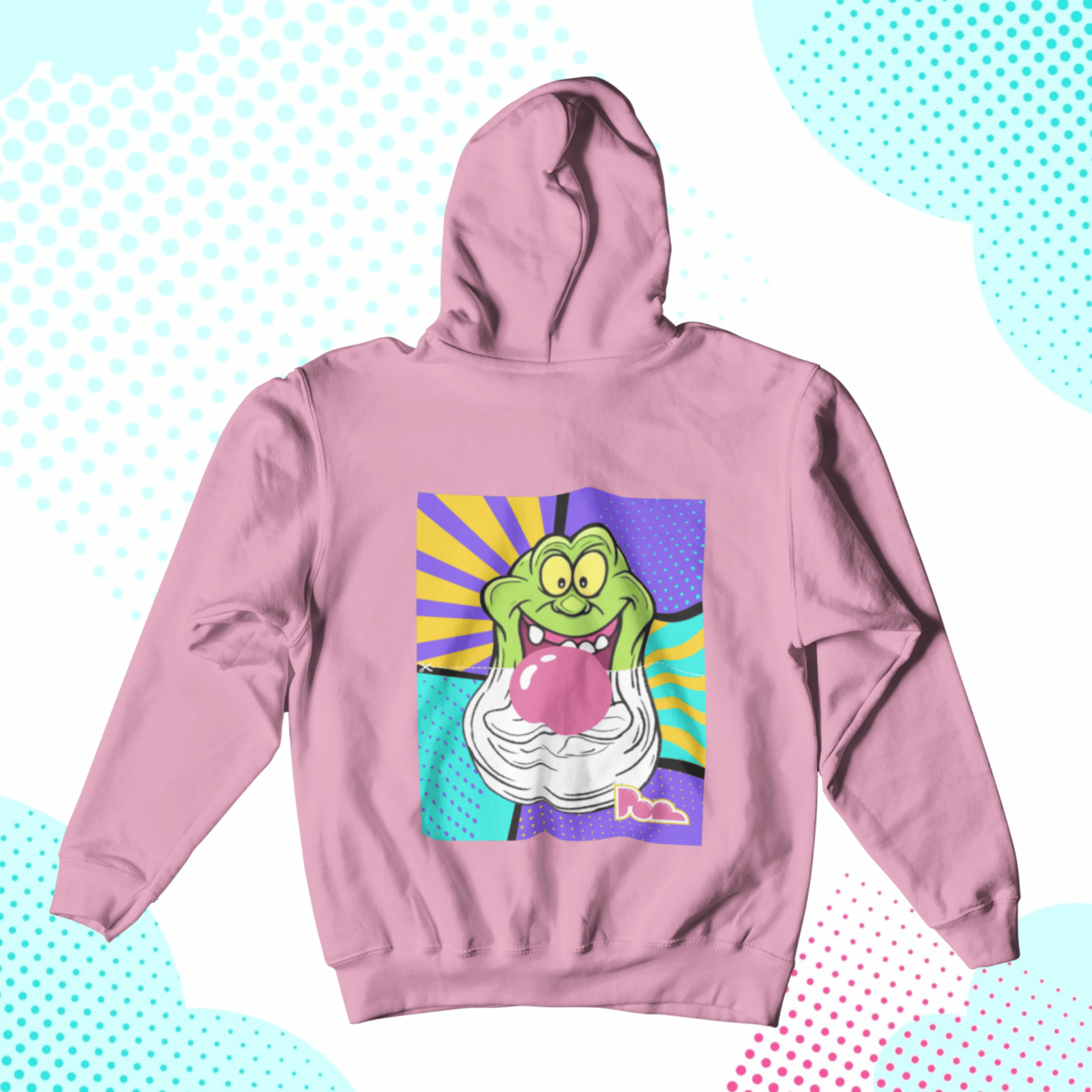 Felpa Pop con Cappuccio "Slimer"