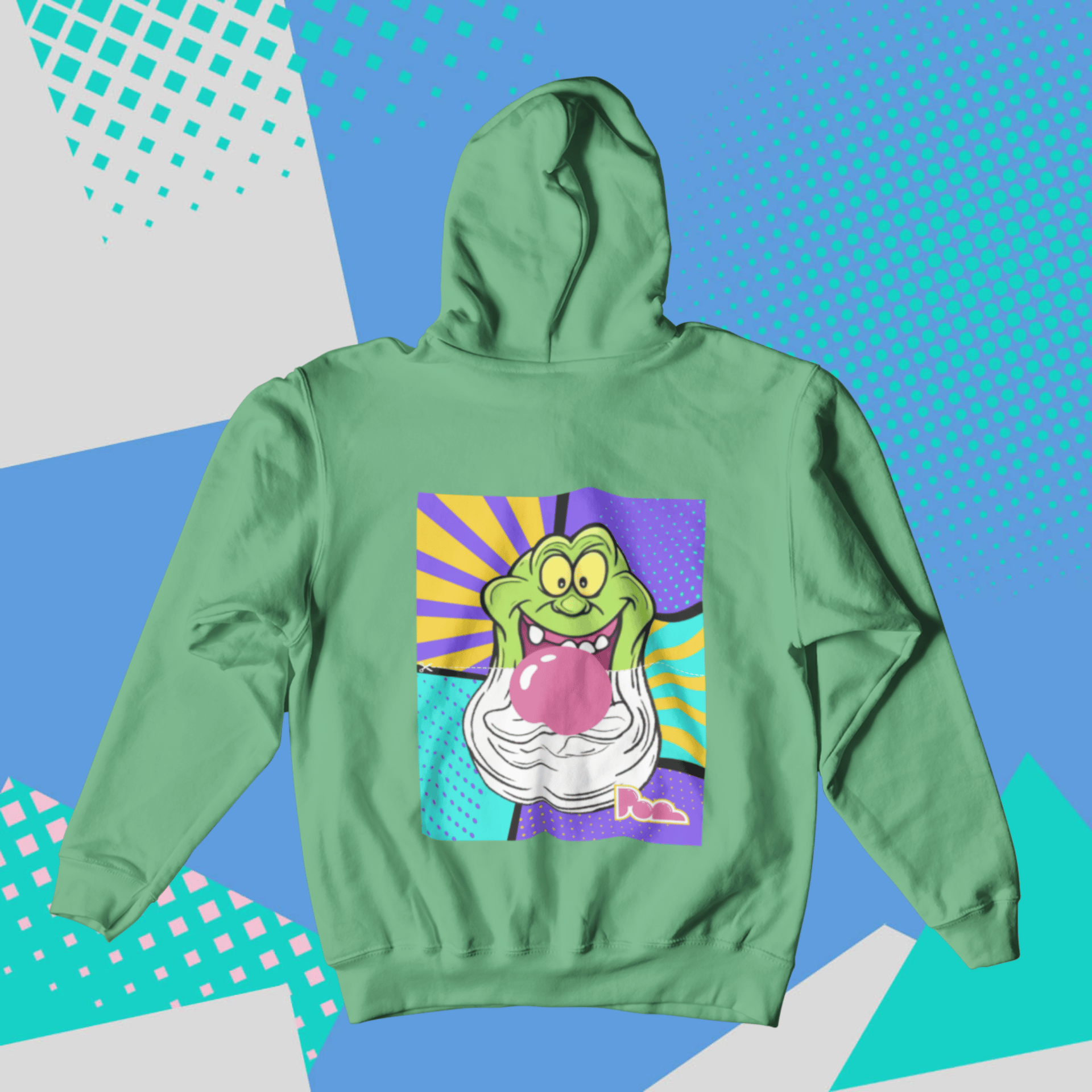 Felpa Pop con Cappuccio "Slimer"