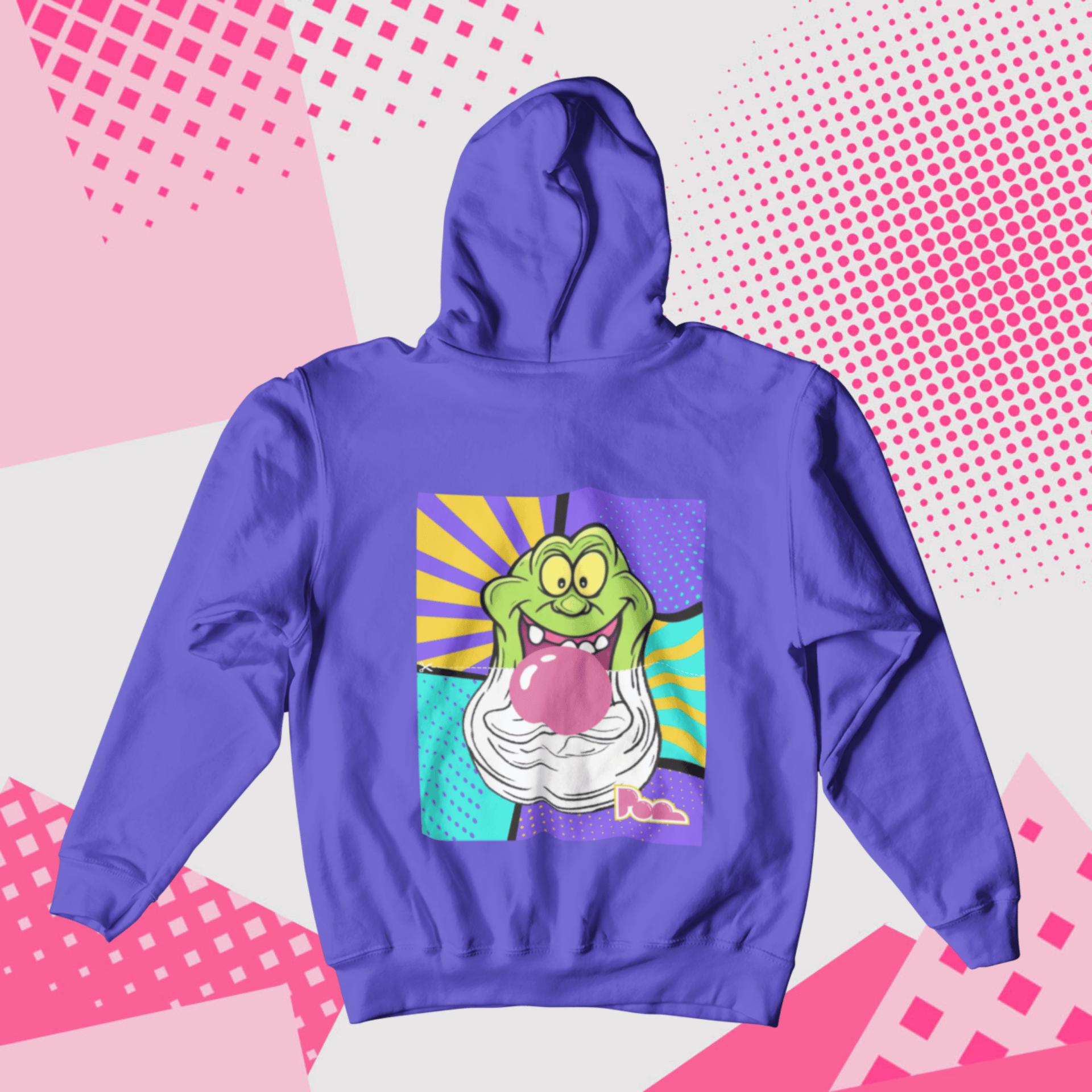 Felpa Pop con Cappuccio "Slimer"