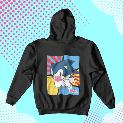 Felpa Pop con Cappuccio "Sonic"