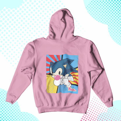 Felpa Pop con Cappuccio "Sonic"