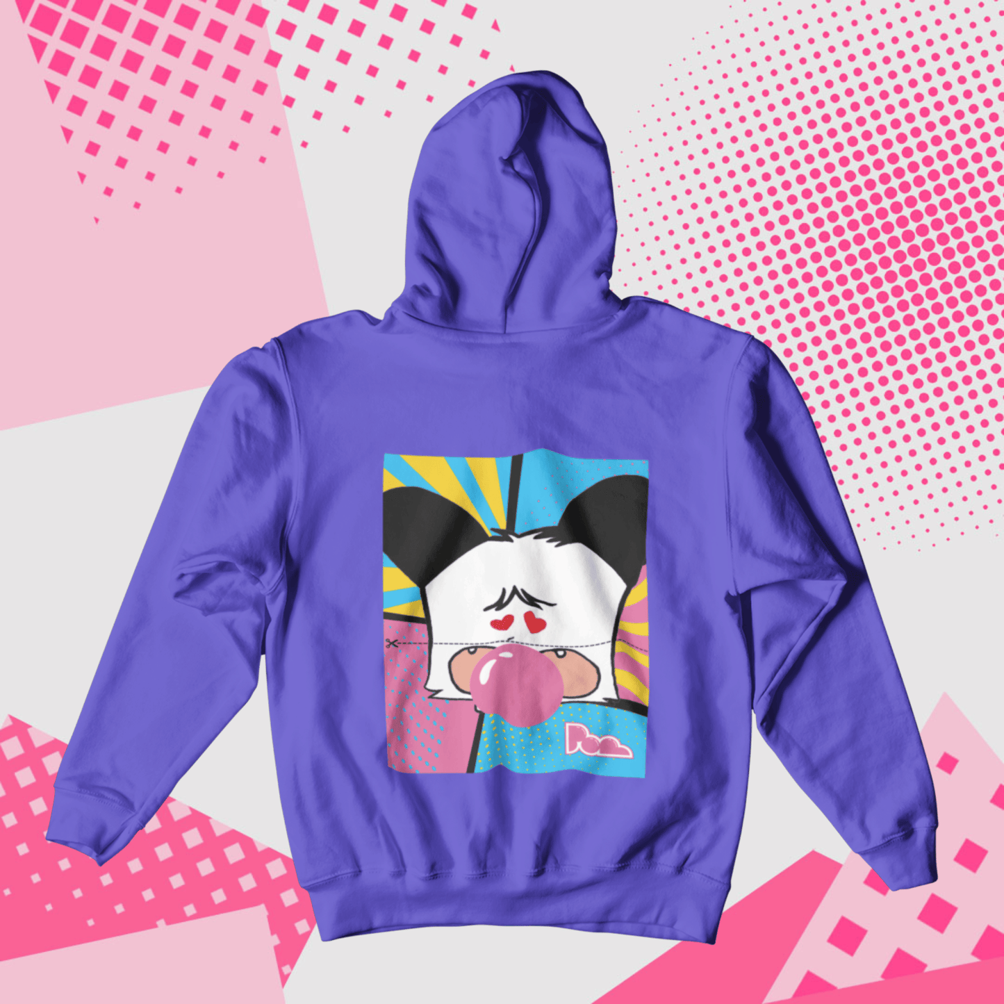 Felpa Pop con Cappuccio "Spank"