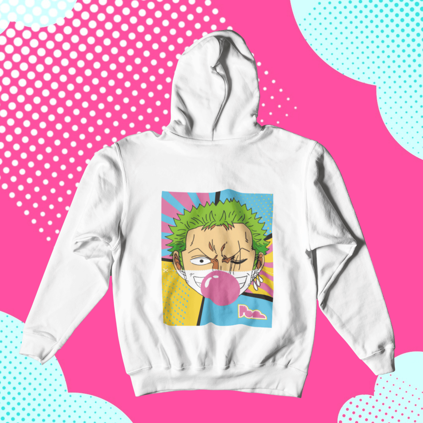 Felpa Pop con Cappuccio "Zoro"