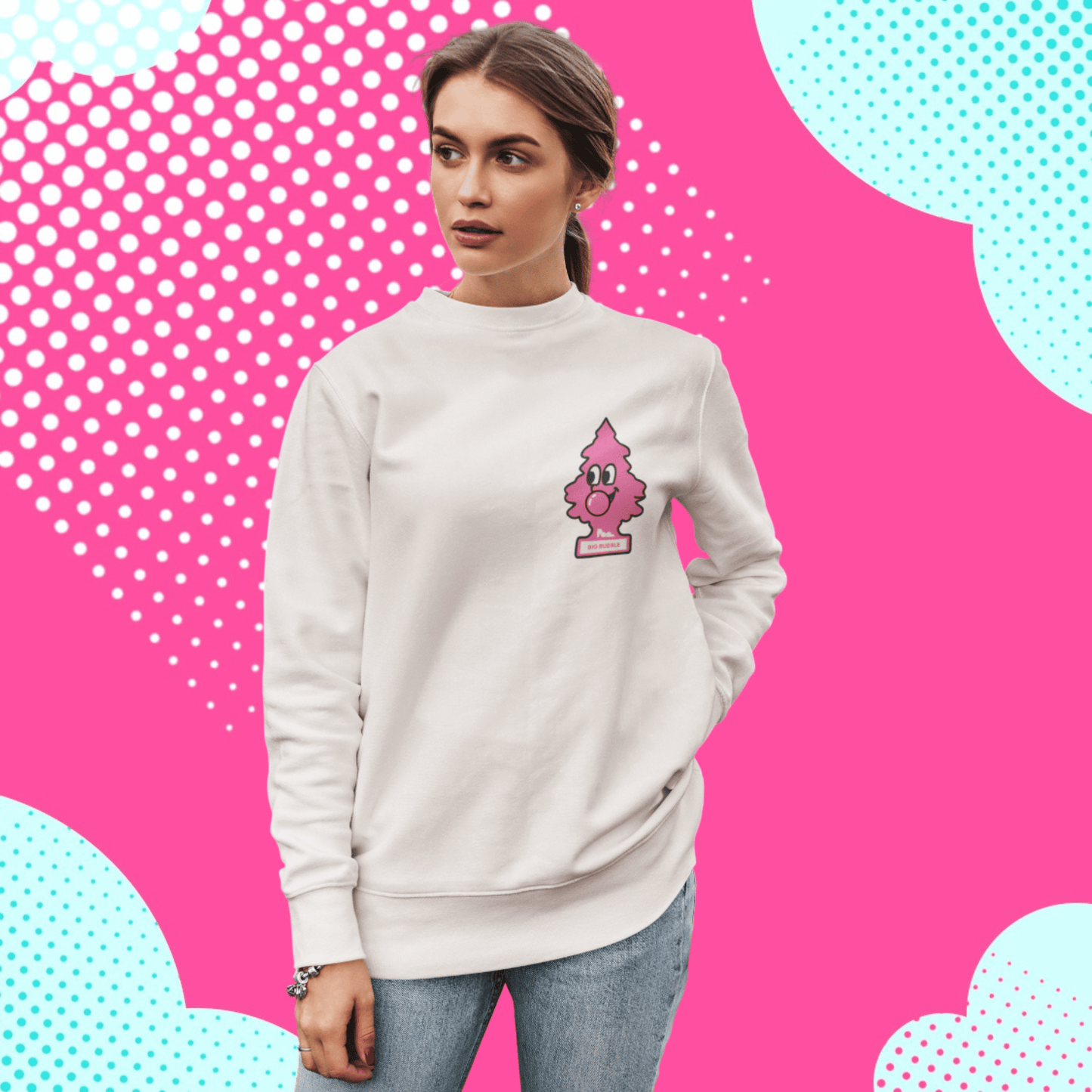 Felpa Girocollo - POP "Arbre Magique Big Bubble"