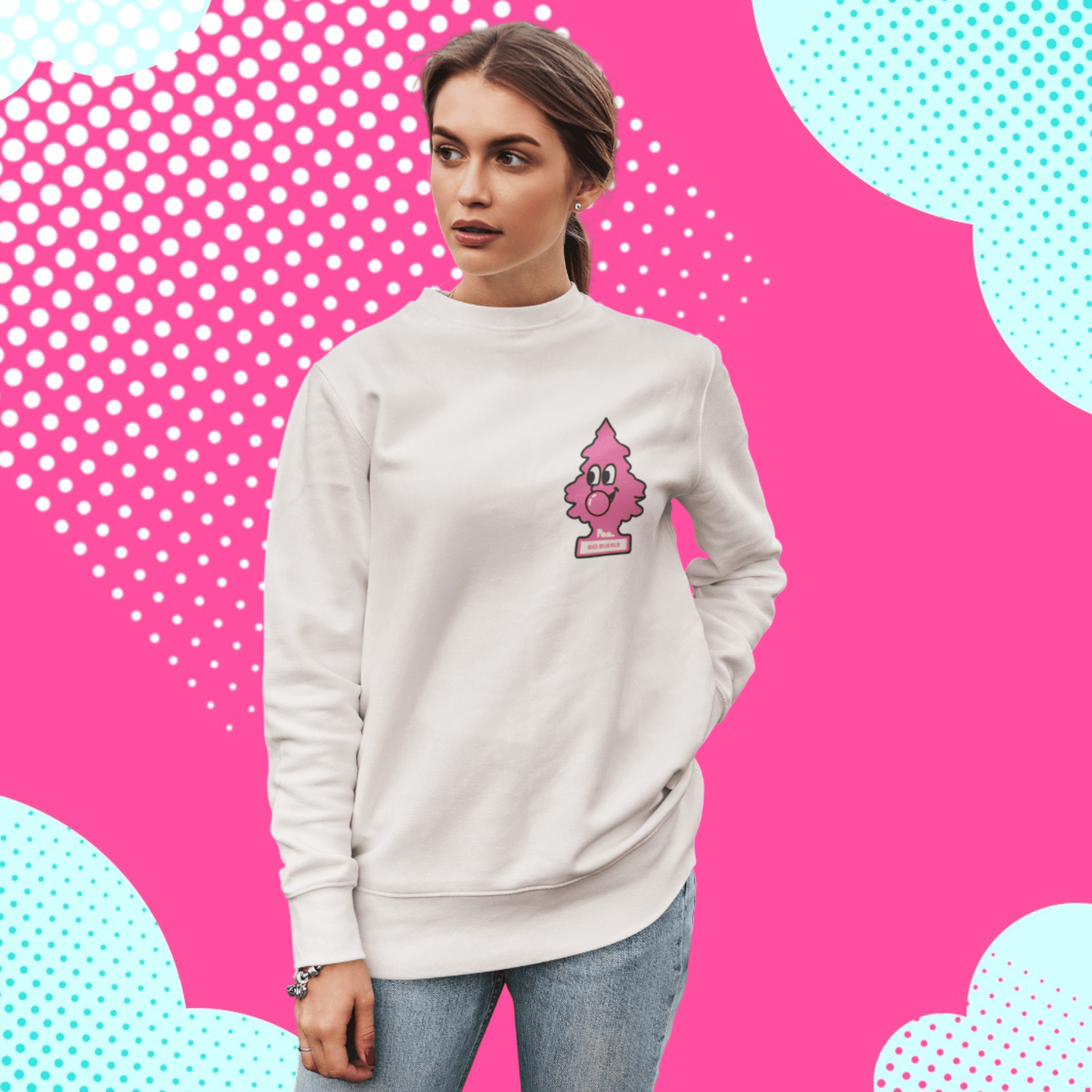 Felpa Girocollo - POP "Arbre Magique Big Bubble"
