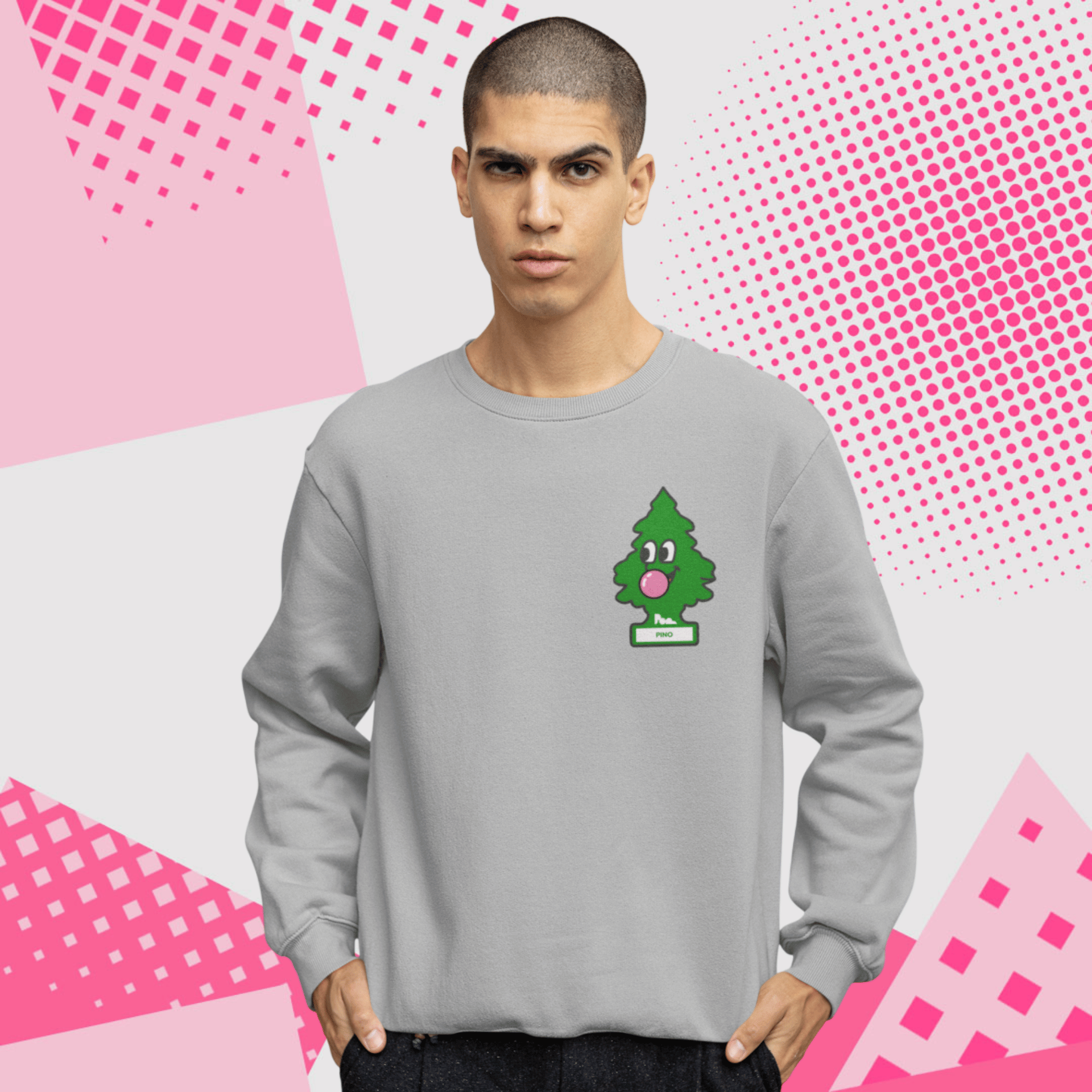Felpa Girocollo - POP "Arbre Magique Pino"