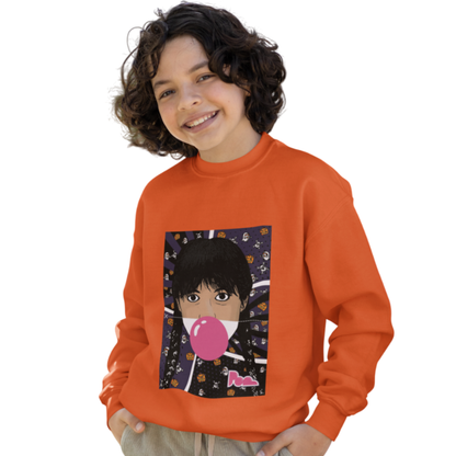 Felpa Girocollo Halloween Edition KIDS- POP "Mercoledì Addams"