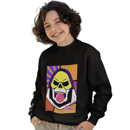 Felpa Girocollo Halloween Edition KIDS- POP "Skeletor"