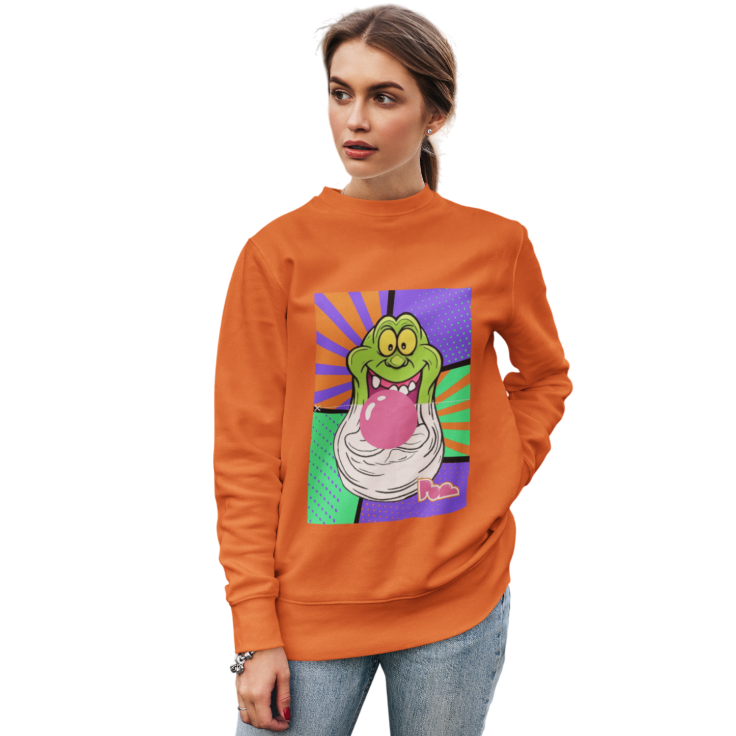 Felpa Girocollo Halloween Edition - POP "Slimer"