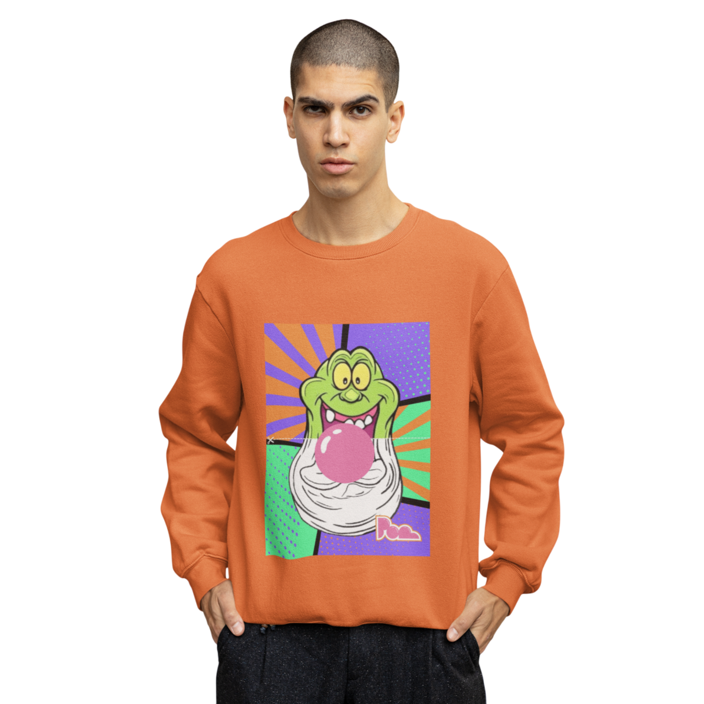 Felpa Girocollo Halloween Edition - POP "Slimer"