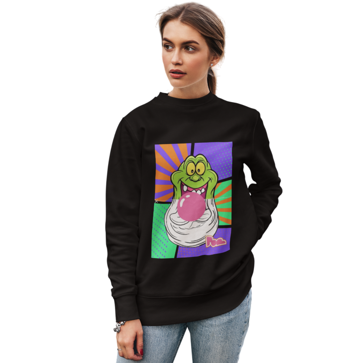 Felpa Girocollo Halloween Edition - POP "Slimer"