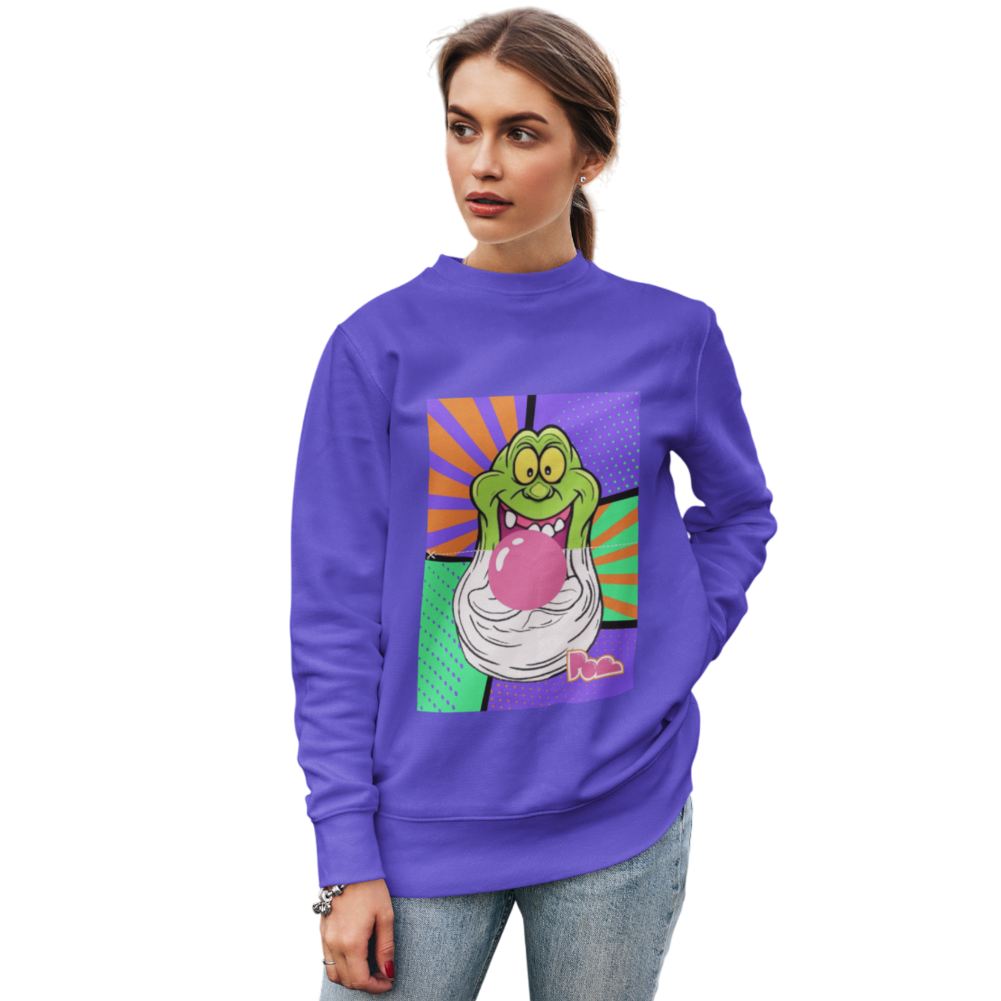 Felpa Girocollo Halloween Edition - POP "Slimer"