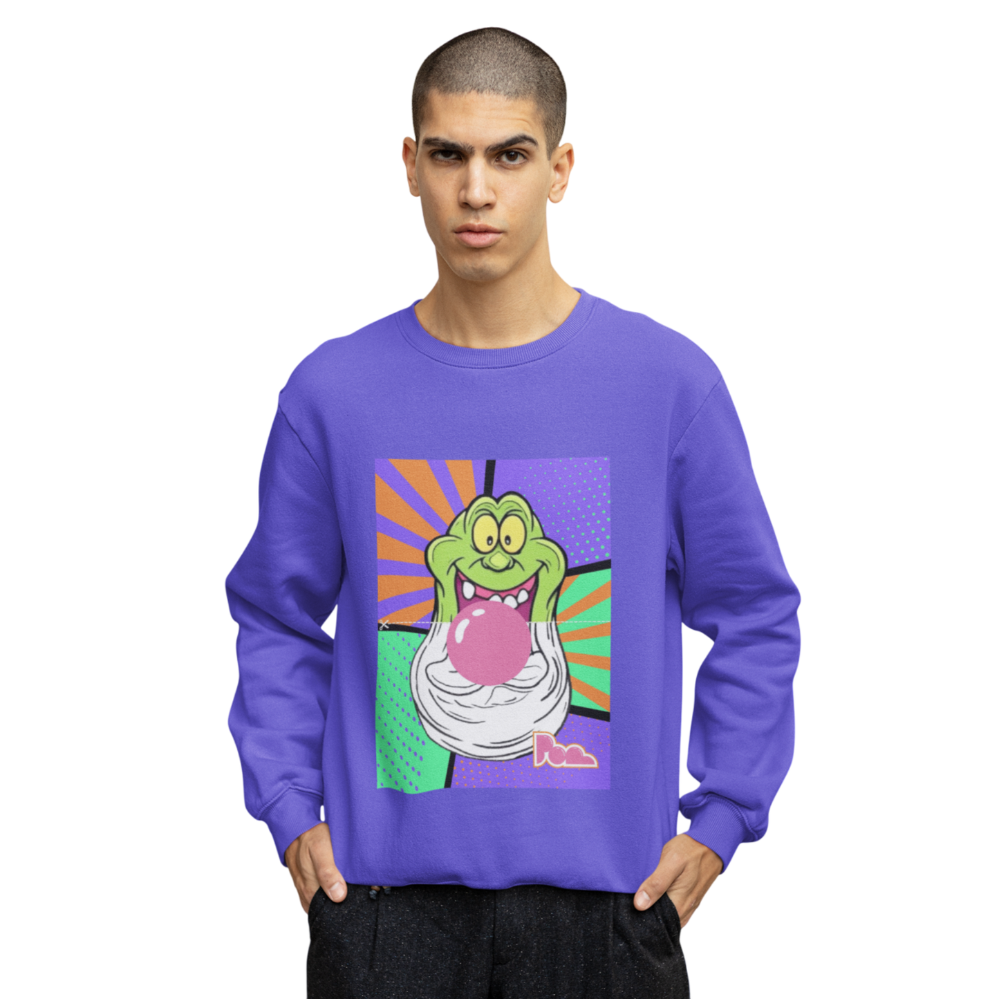 Felpa Girocollo Halloween Edition - POP "Slimer"