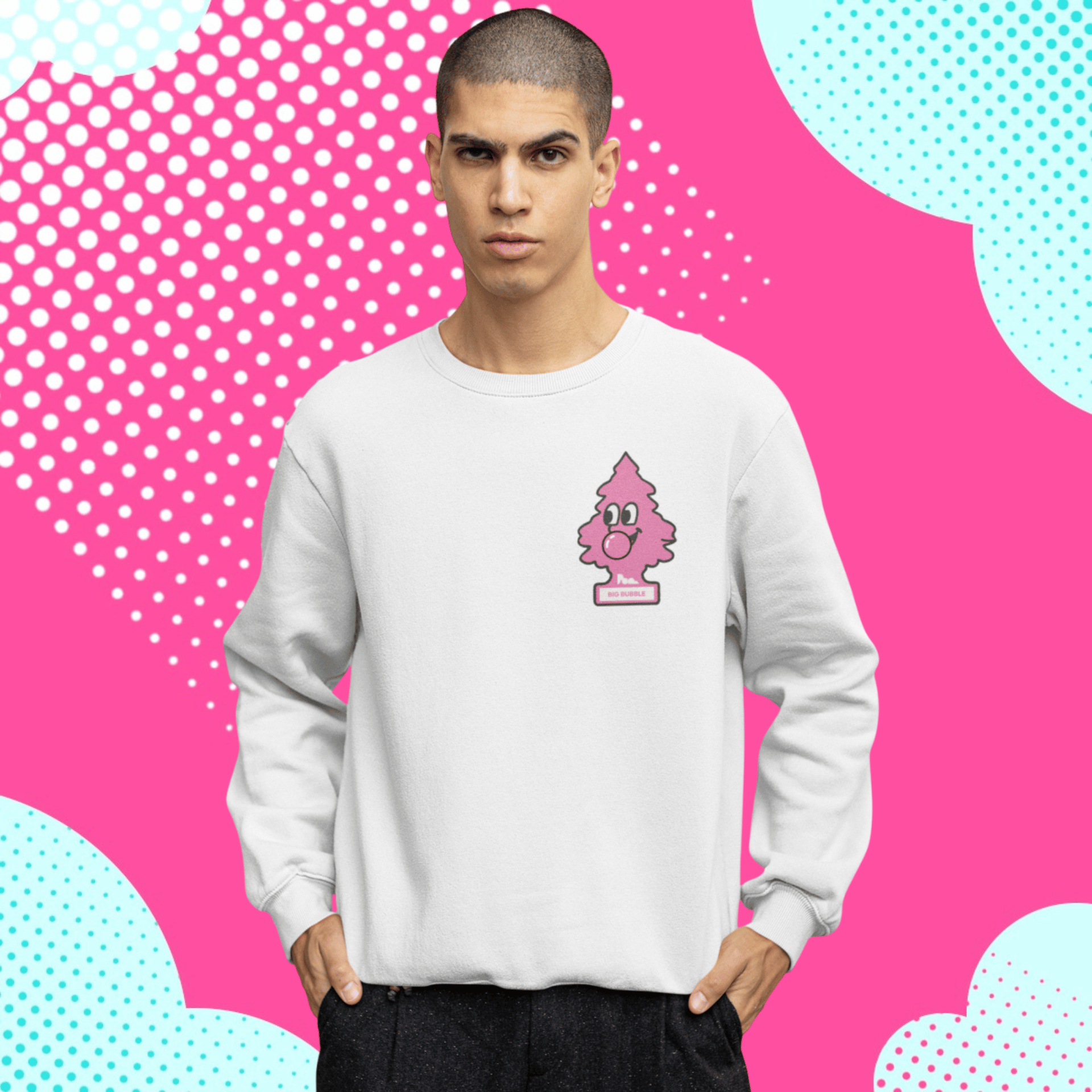 Felpa Girocollo - POP "Arbre Magique Big Bubble"