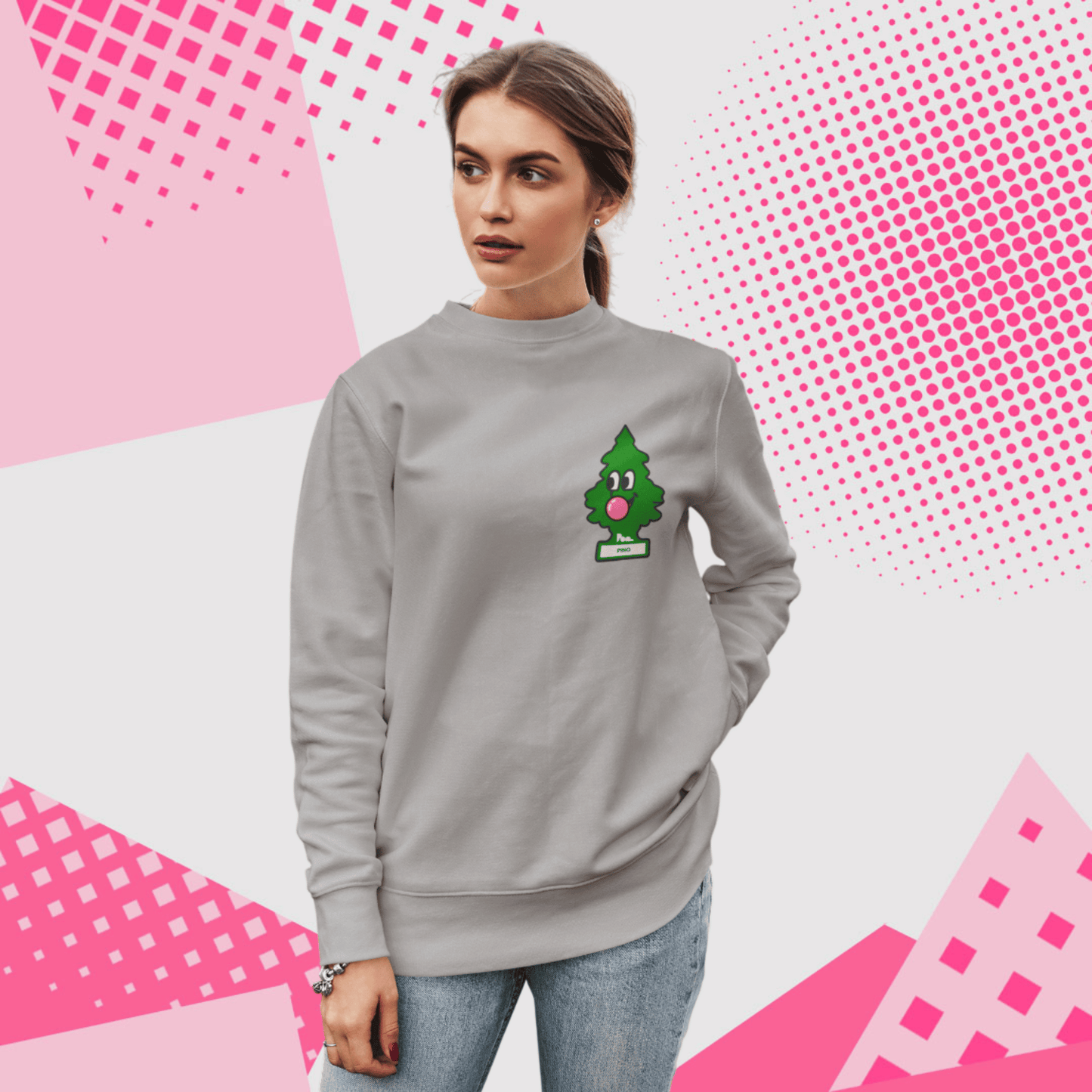 Felpa Girocollo - POP "Arbre Magique Pino"