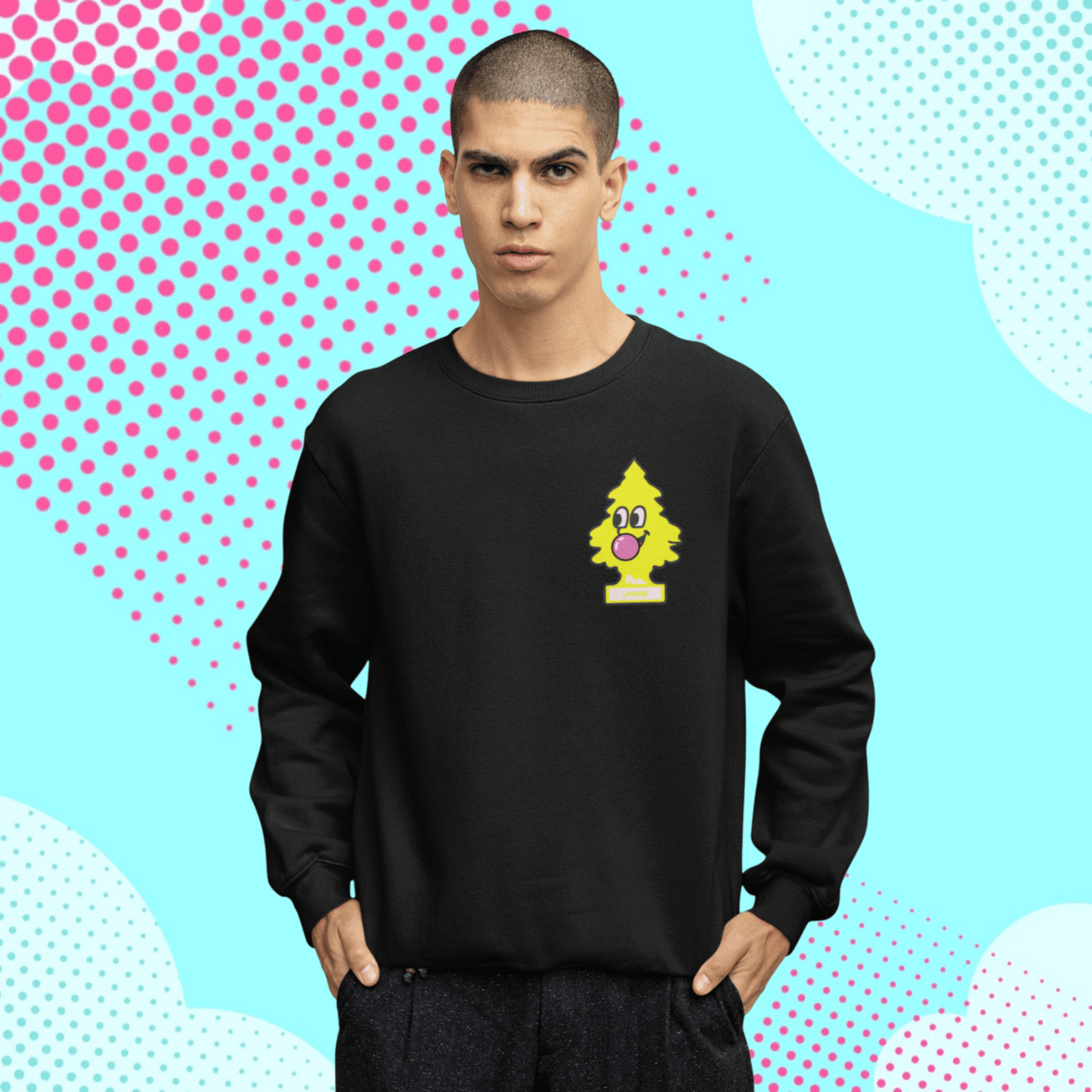 Felpa Girocollo - POP "Arbre Magique Limone"