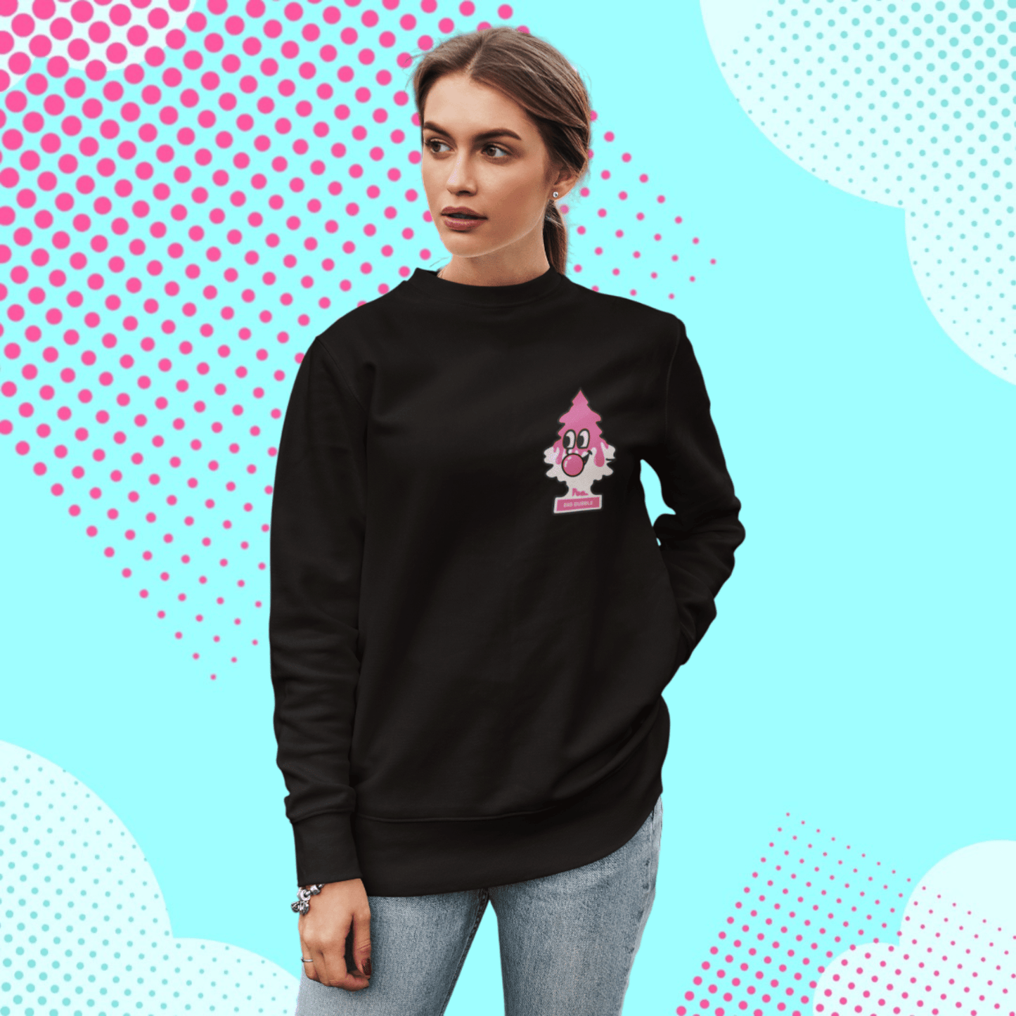 Felpa Girocollo - POP "Arbre Magique Big Bubble & Panna"