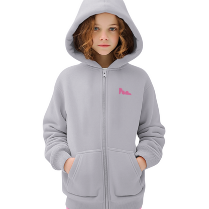 Felpa con zip Pop "Licia" KIDS - PopbyAlessandro