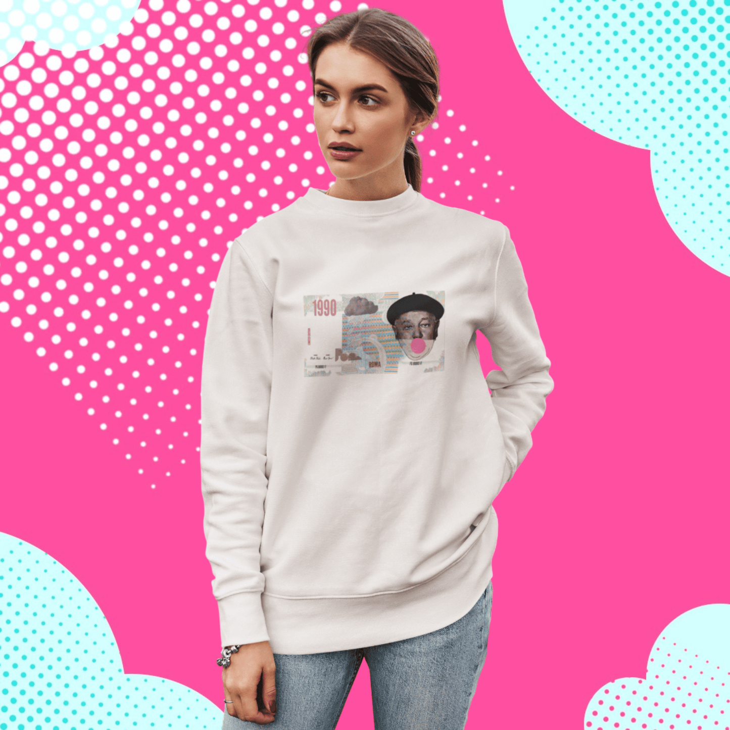 Felpa Girocollo - POP "Lira Fantozzi"