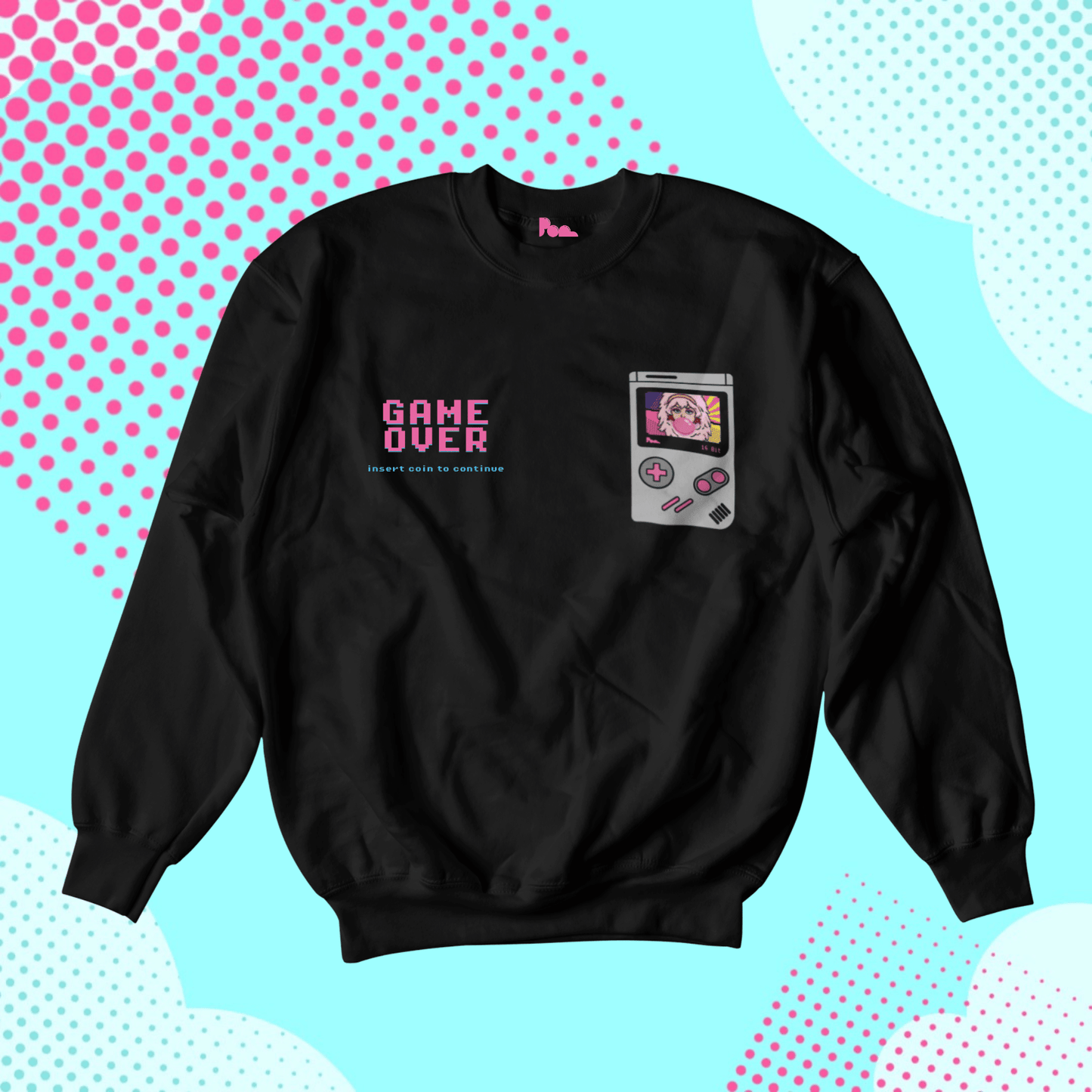 Felpa Girocollo - POP "Gameboy Jem Pixel"