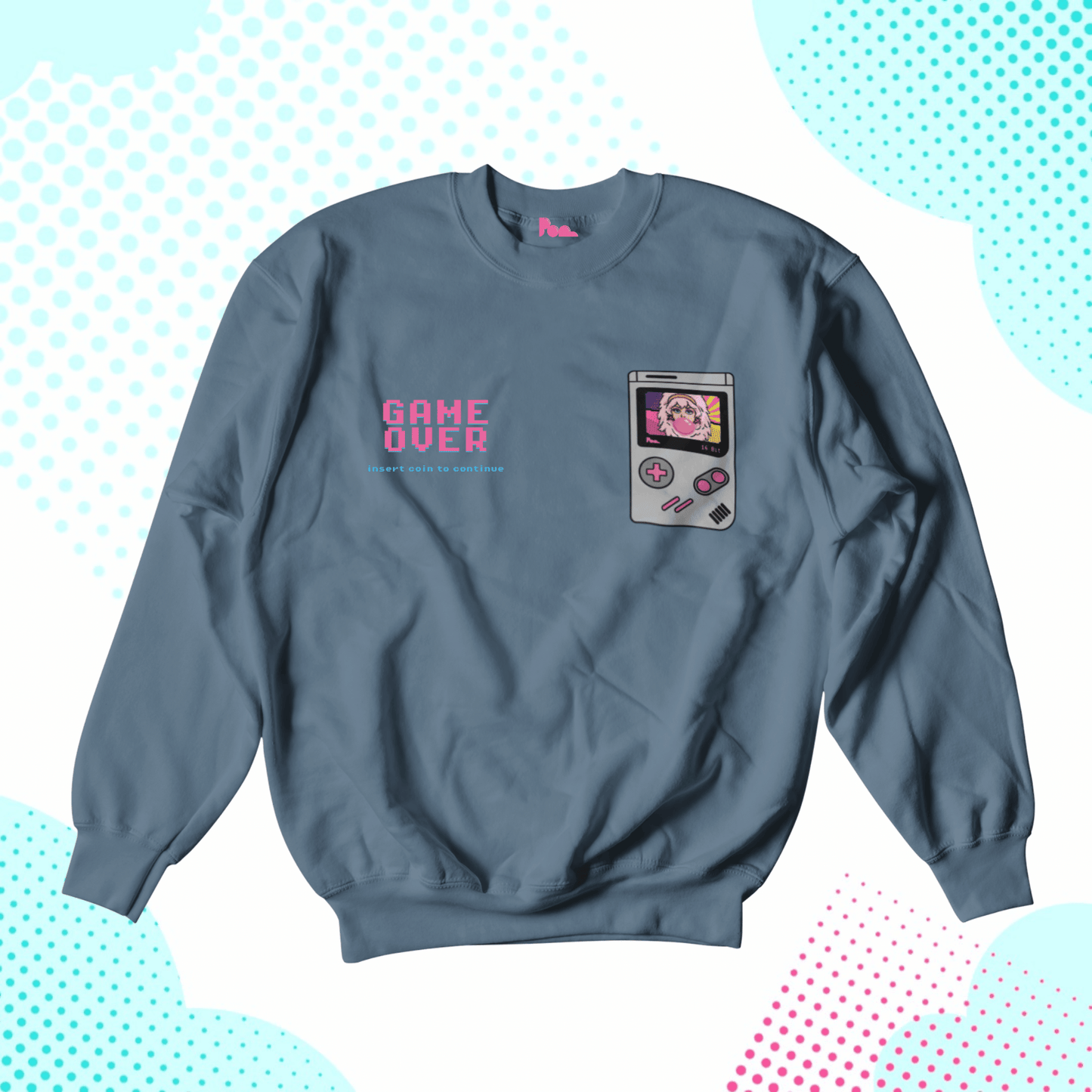 Felpa Girocollo - POP "Gameboy Jem Pixel"