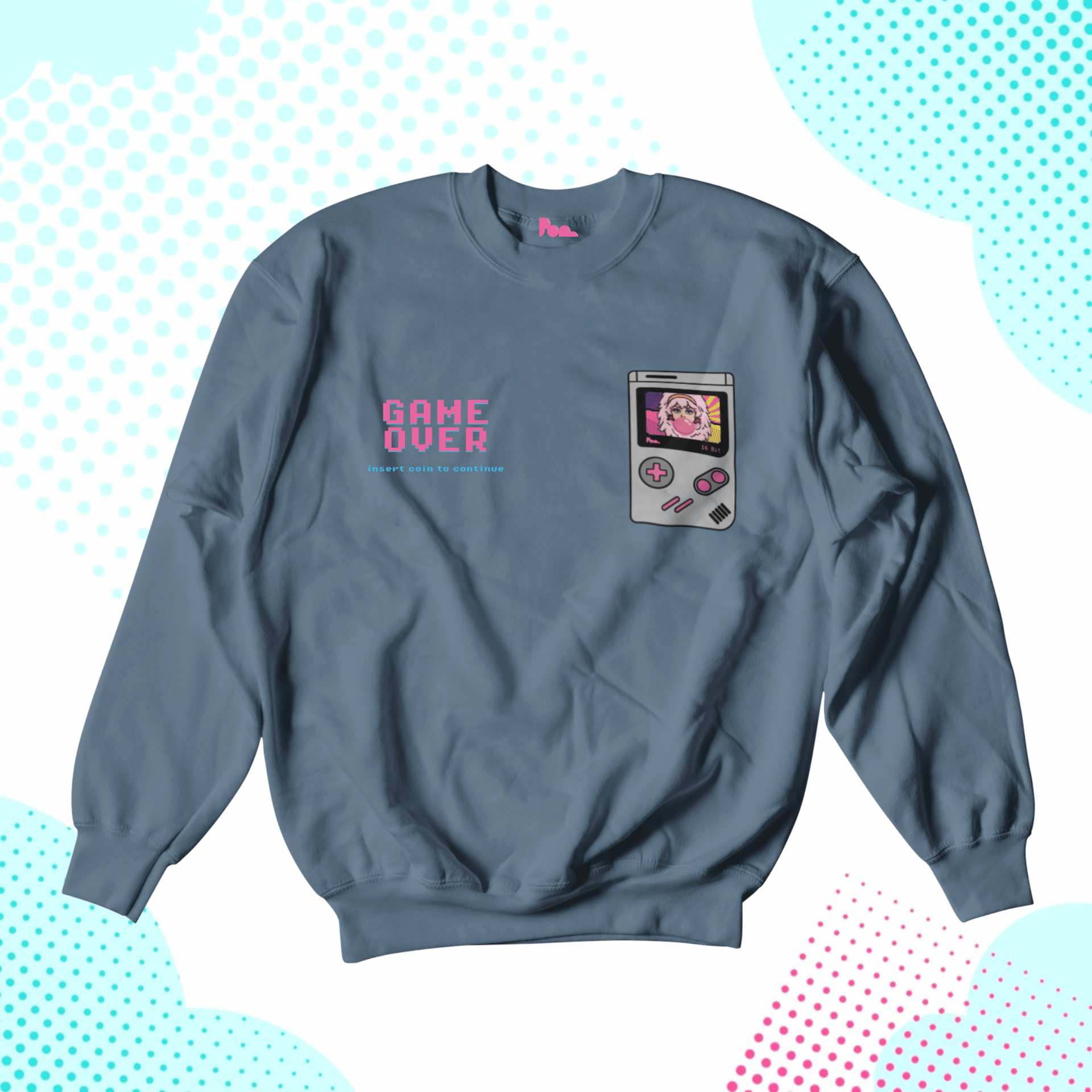 Felpa Girocollo - POP "Gameboy Jem Pixel"