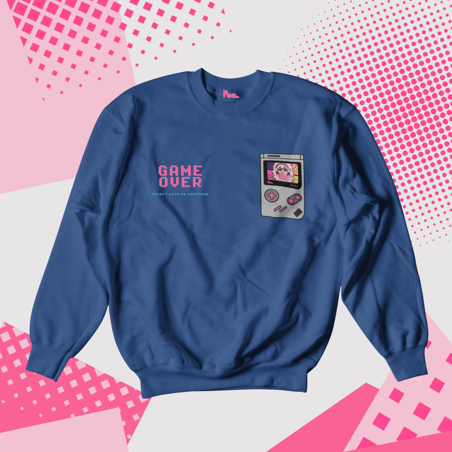 Felpa Girocollo - POP "Gameboy Jem Pixel"