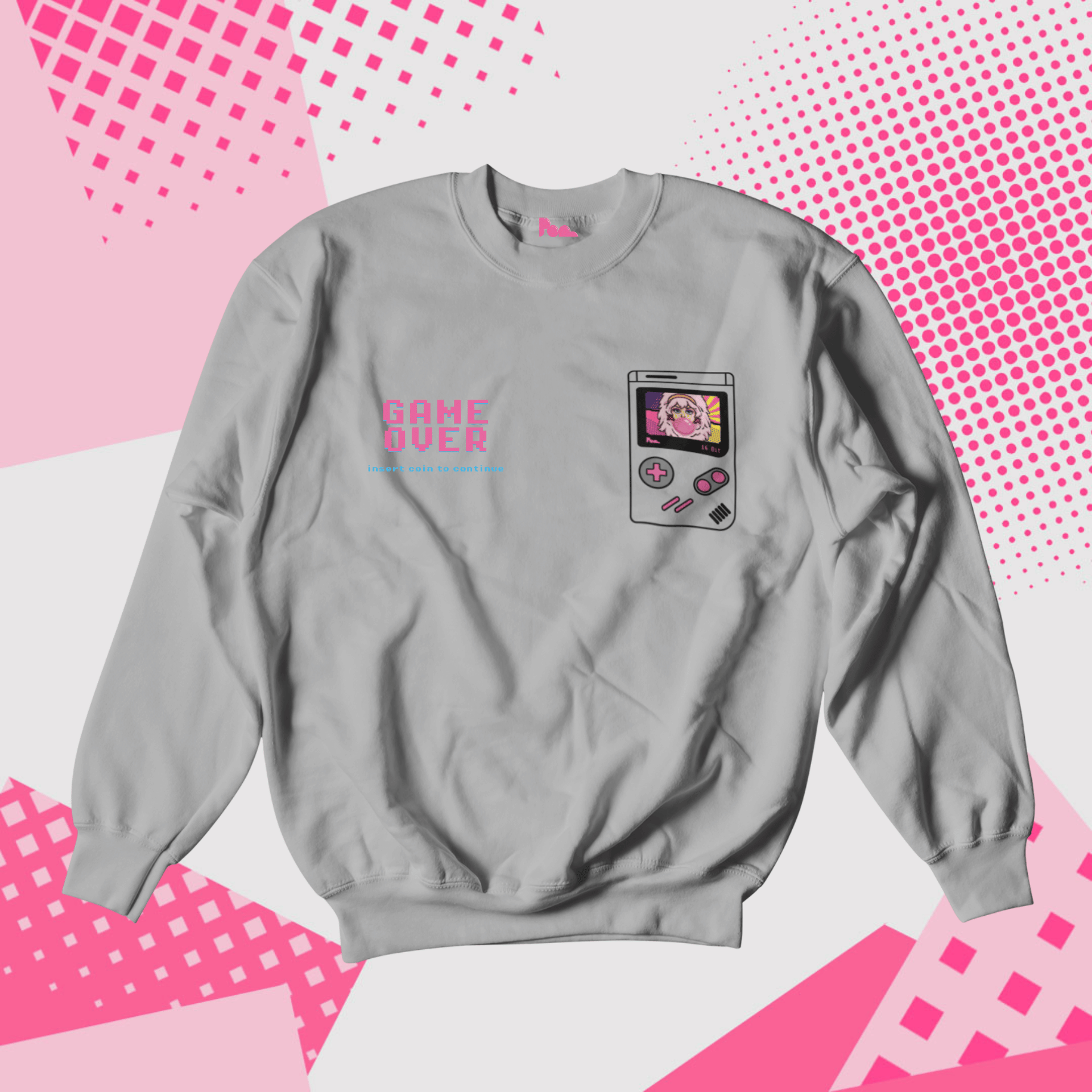 Felpa Girocollo - POP "Gameboy Jem Pixel"
